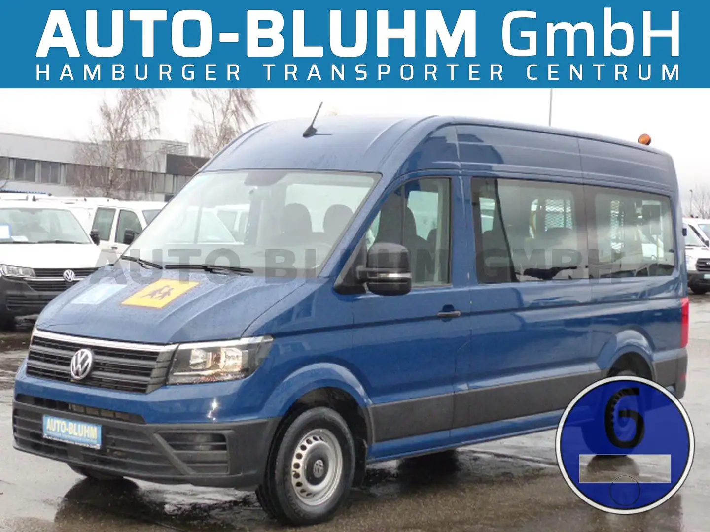 Volkswagen Crafter 35 TDI Rollstuhlbus L3H3 Lift AC Stdhzg Azul - 1
