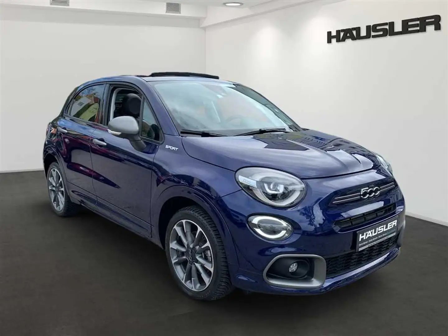 Fiat 500X 1.5T Hybrid DCT Dolcevita Faltdach LED PDC Kamera Blau - 2