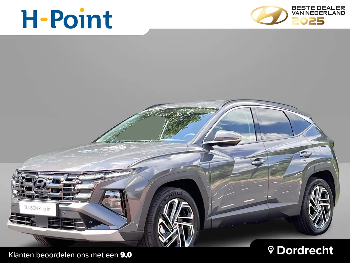 Hyundai TUCSON 1.6 T-GDI PHEV Premium 4WD | €8400 KORTING | HEAD- Grijs - 1