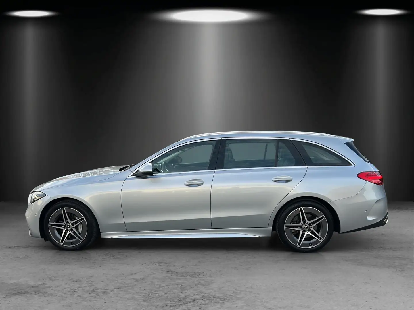 Mercedes-Benz C 220 d T AMG Pano LED Business Kamera el.Heckkl Argent - 2