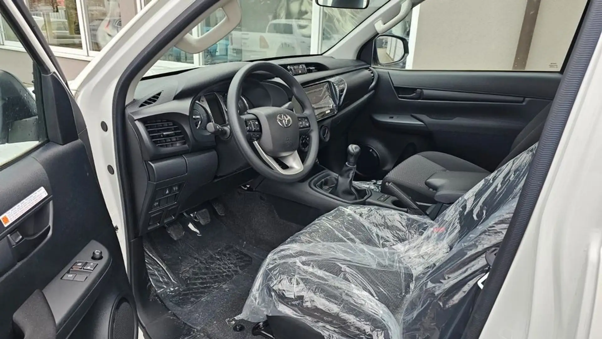 Toyota Hilux 2.4 D-4D 4WD 2 porte Single Cab Weiß - 1
