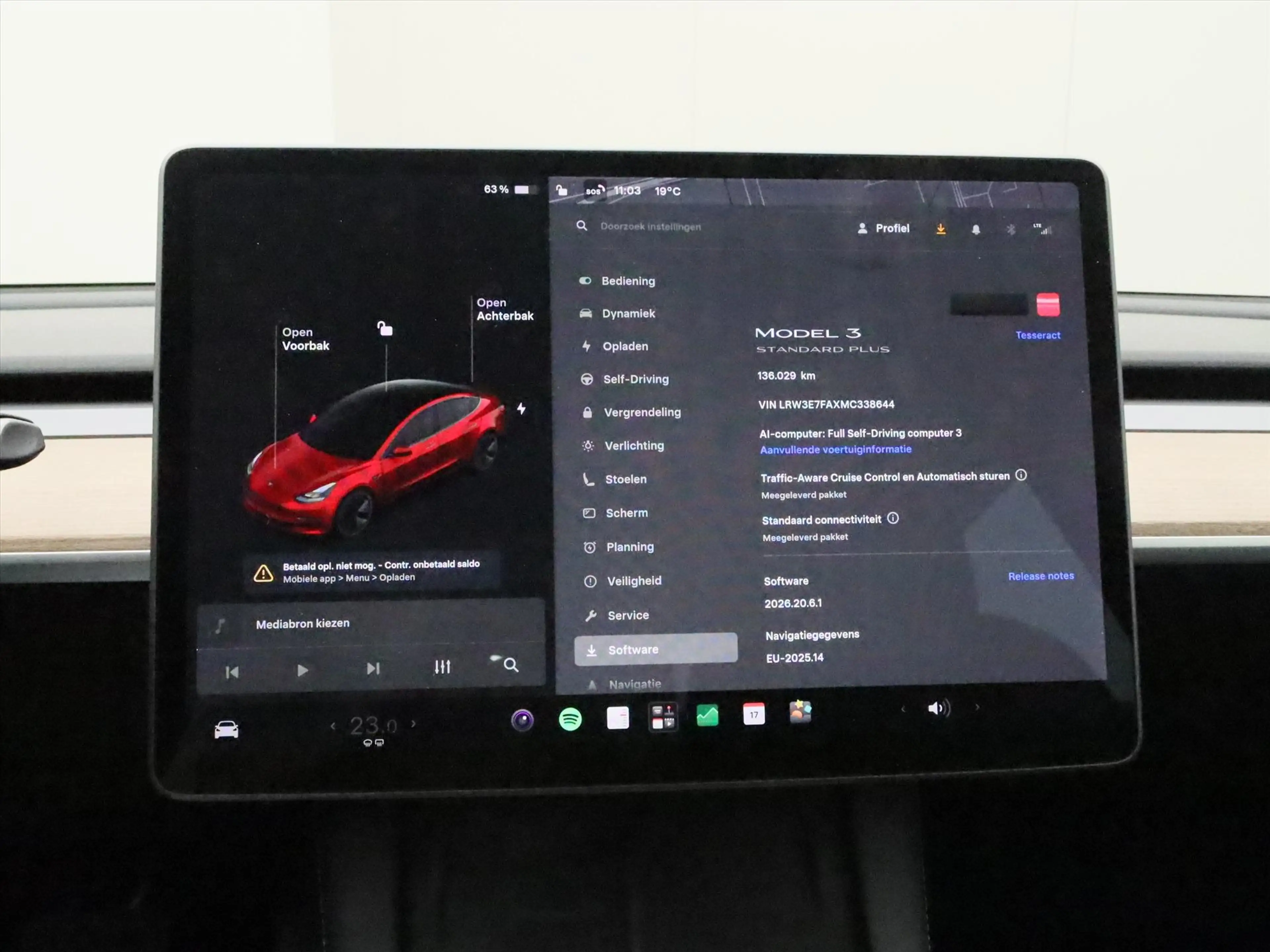 Tesla Model 3 Standard RWD Plus 90.5% SoH FACELIFT [ AUTOPILOT+L — photo 28