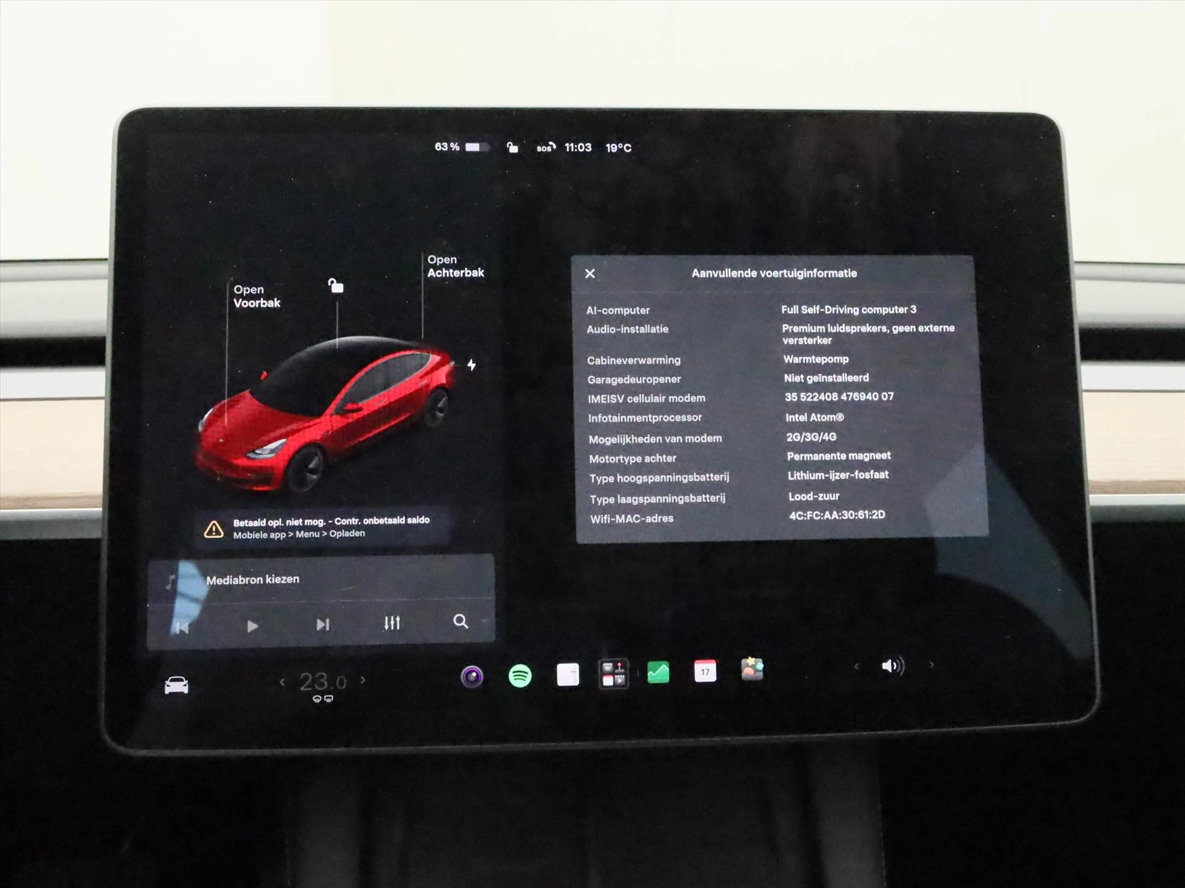 Tesla Model 3 Standard RWD Plus 90.5% SoH FACELIFT [ AUTOPILOT+L — photo 29