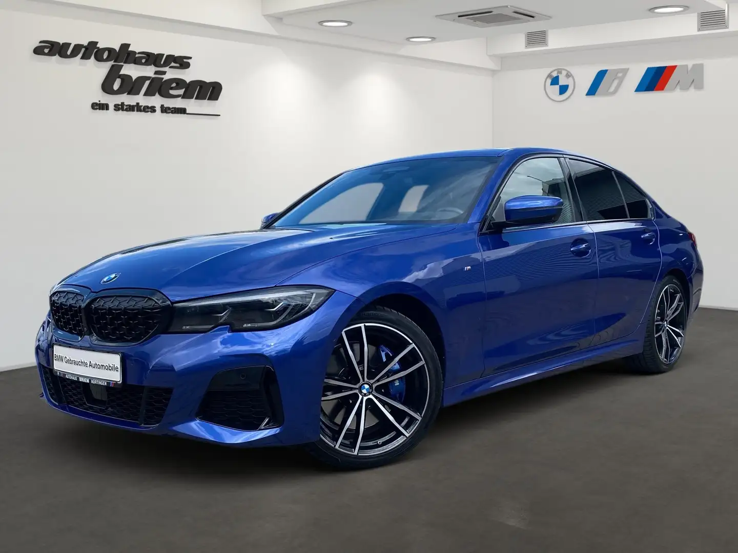 BMW 340 M340d xDrive Limousine Head-Up HiFi DAB WLAN Blau - 1