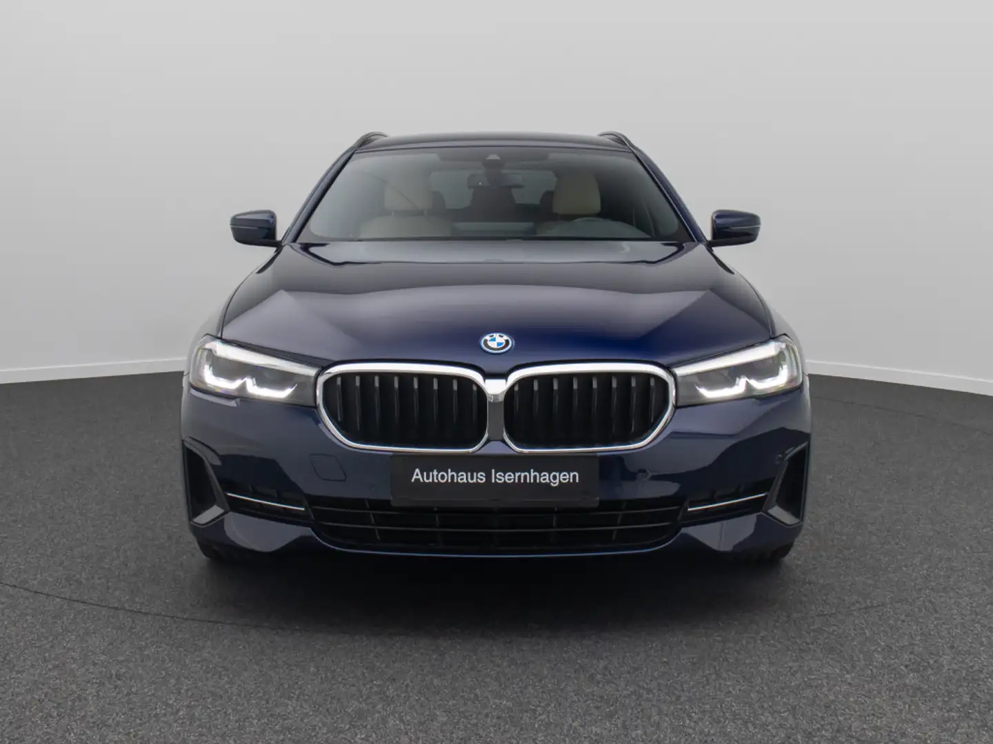 BMW 520 Alarm AHK DAB HiFi Individual Leder 18Zoll Синий - 2