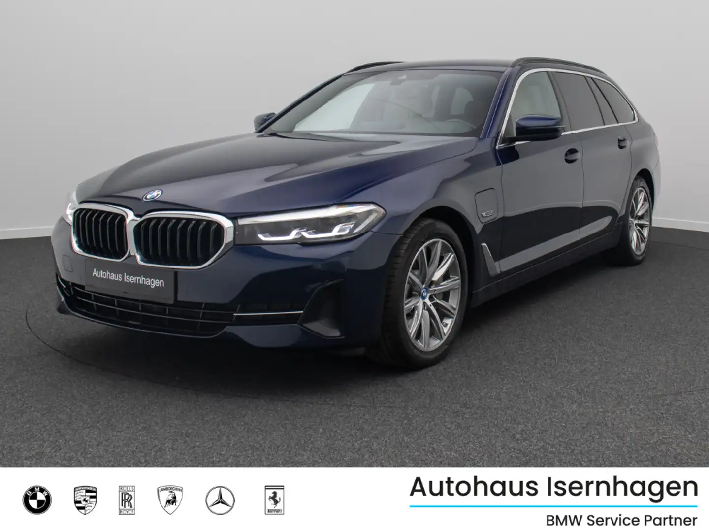 BMW 520 Alarm AHK DAB HiFi Individual Leder 18Zoll Синий - 1