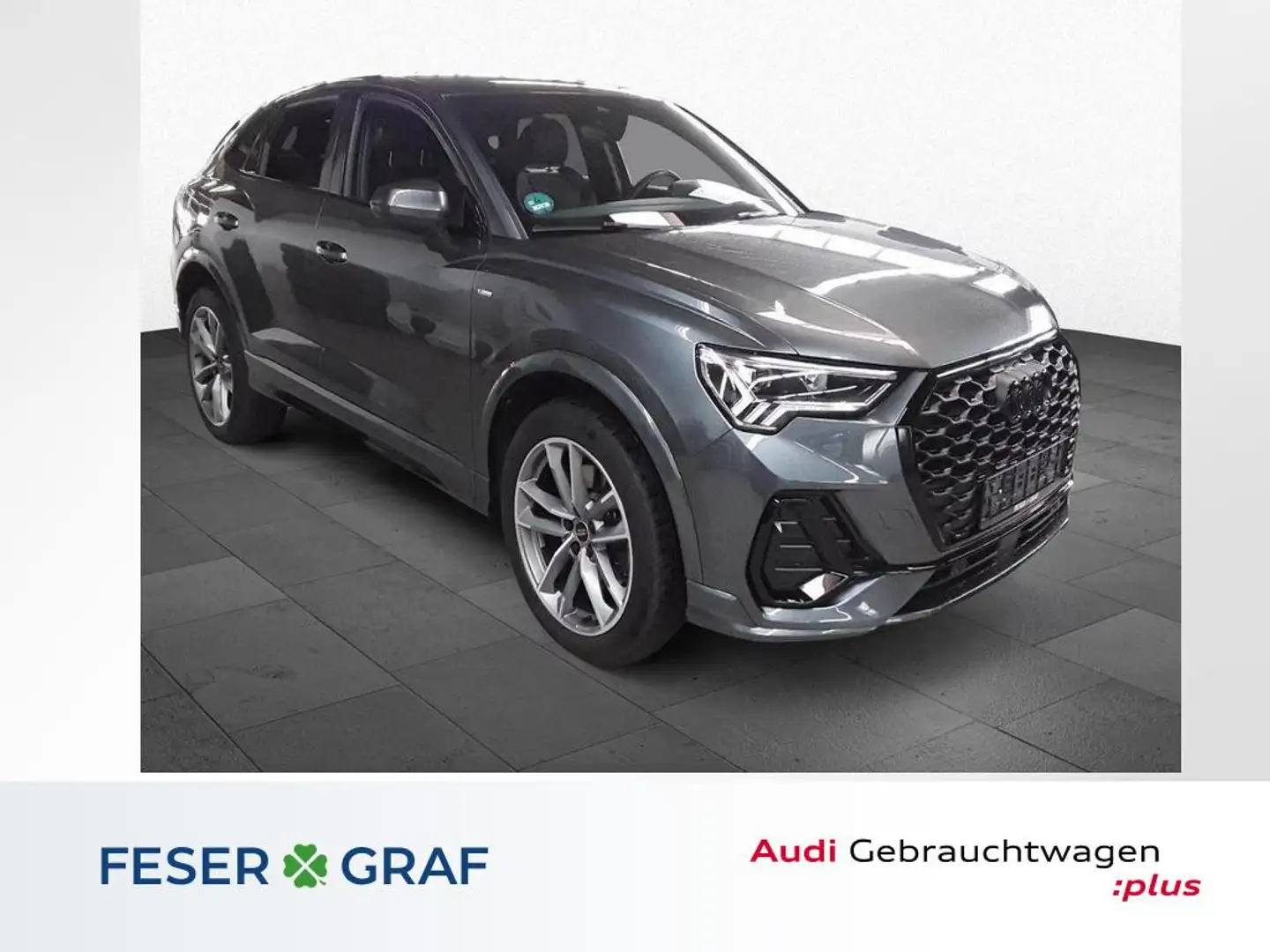 Audi Q3 Sportb S line 45 TFSI e S tro+ACC+Kamera+LED+ Grau - 1
