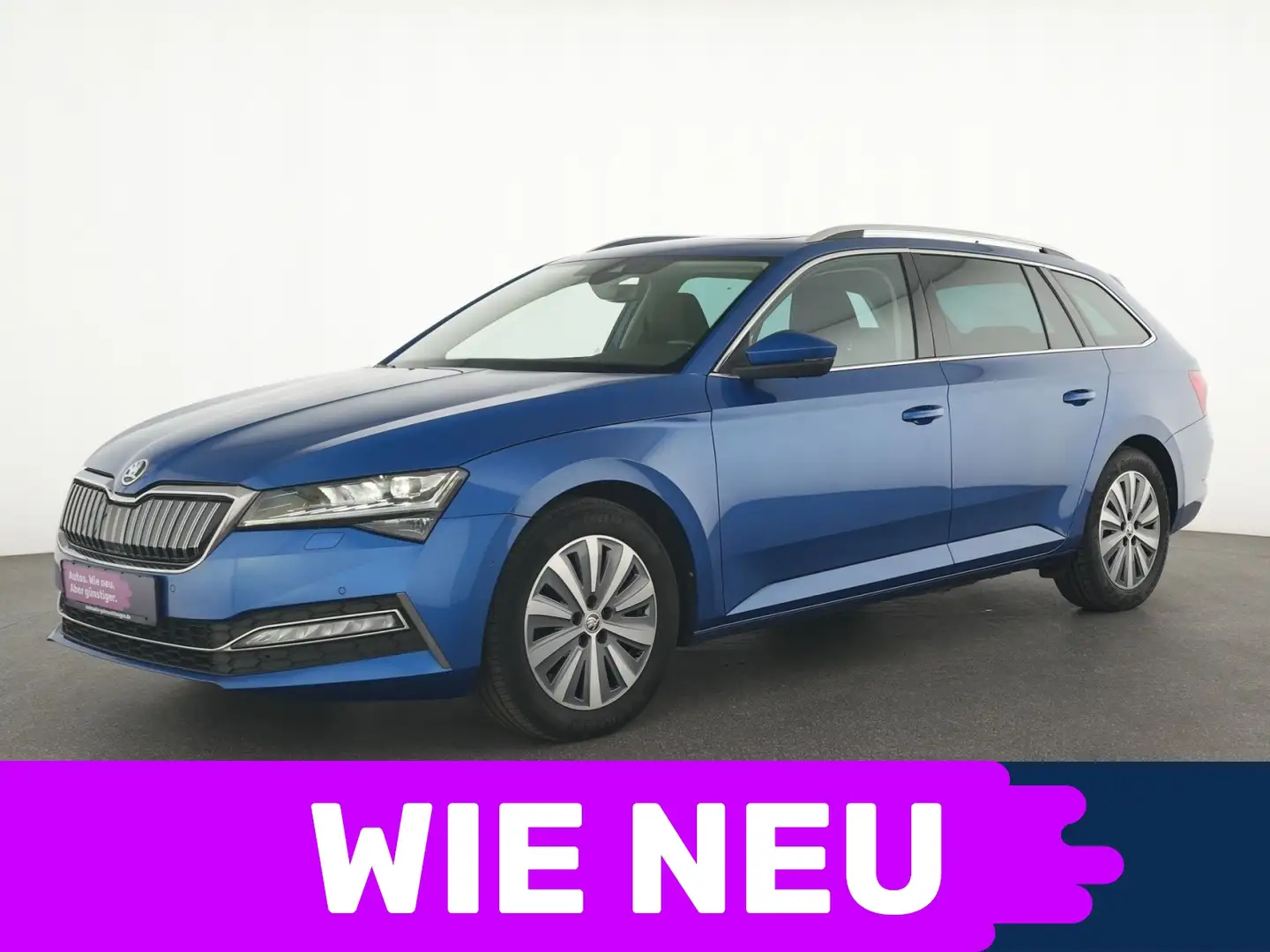 Skoda Superb Style iV Pano|Canton|ACC|AHK|Nav Columbus Blau - 1