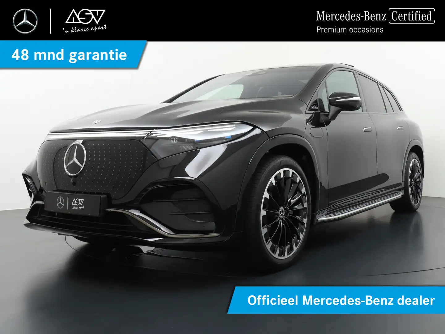 Mercedes-Benz EQS SUV 580 4MATIC AMG Line 108kWh Accu | Achterasbesturin Negro - 1