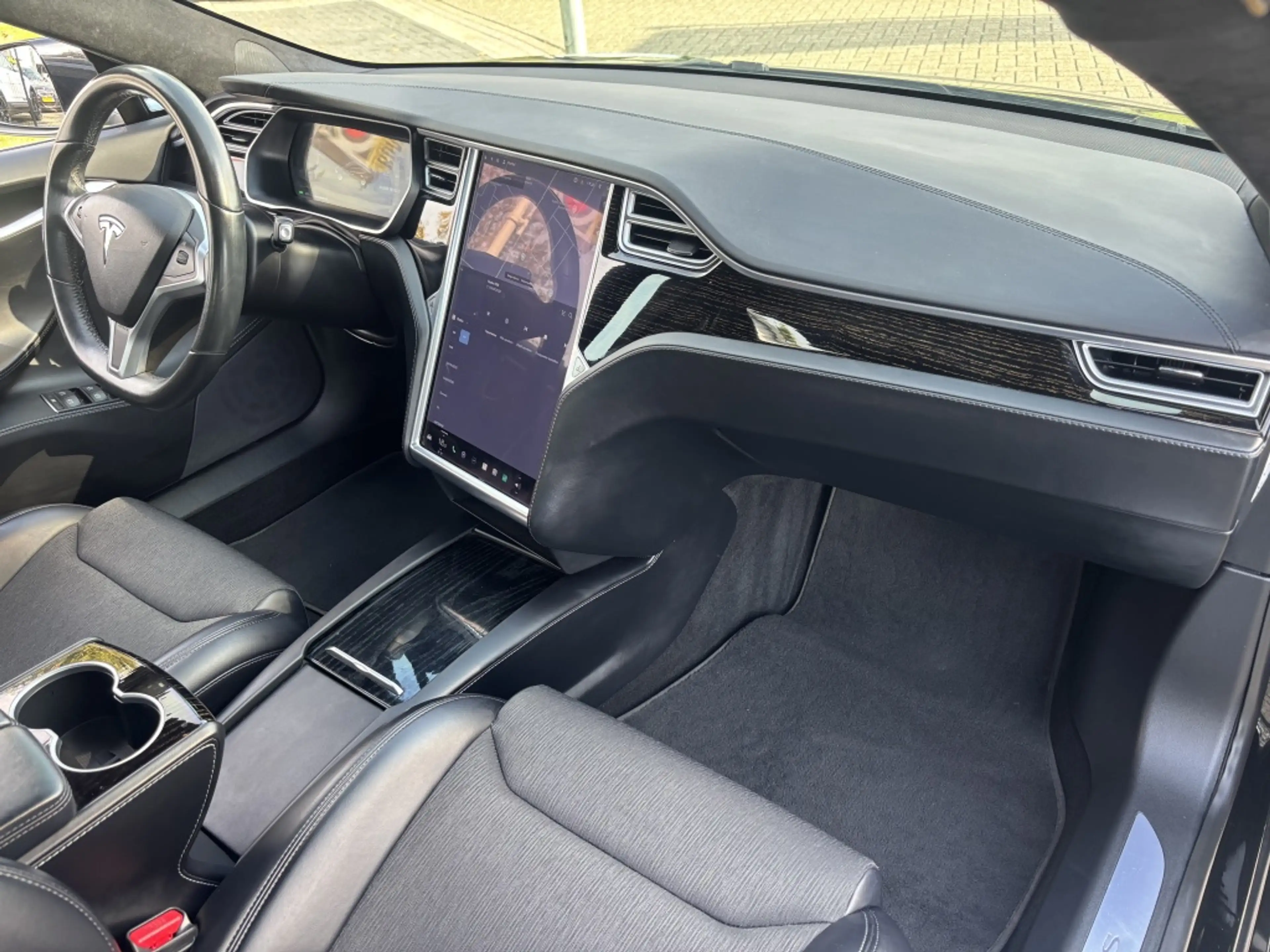Tesla Model S 75 Business Economy 2017 Zwart Incl BTW Facelift — photo 13