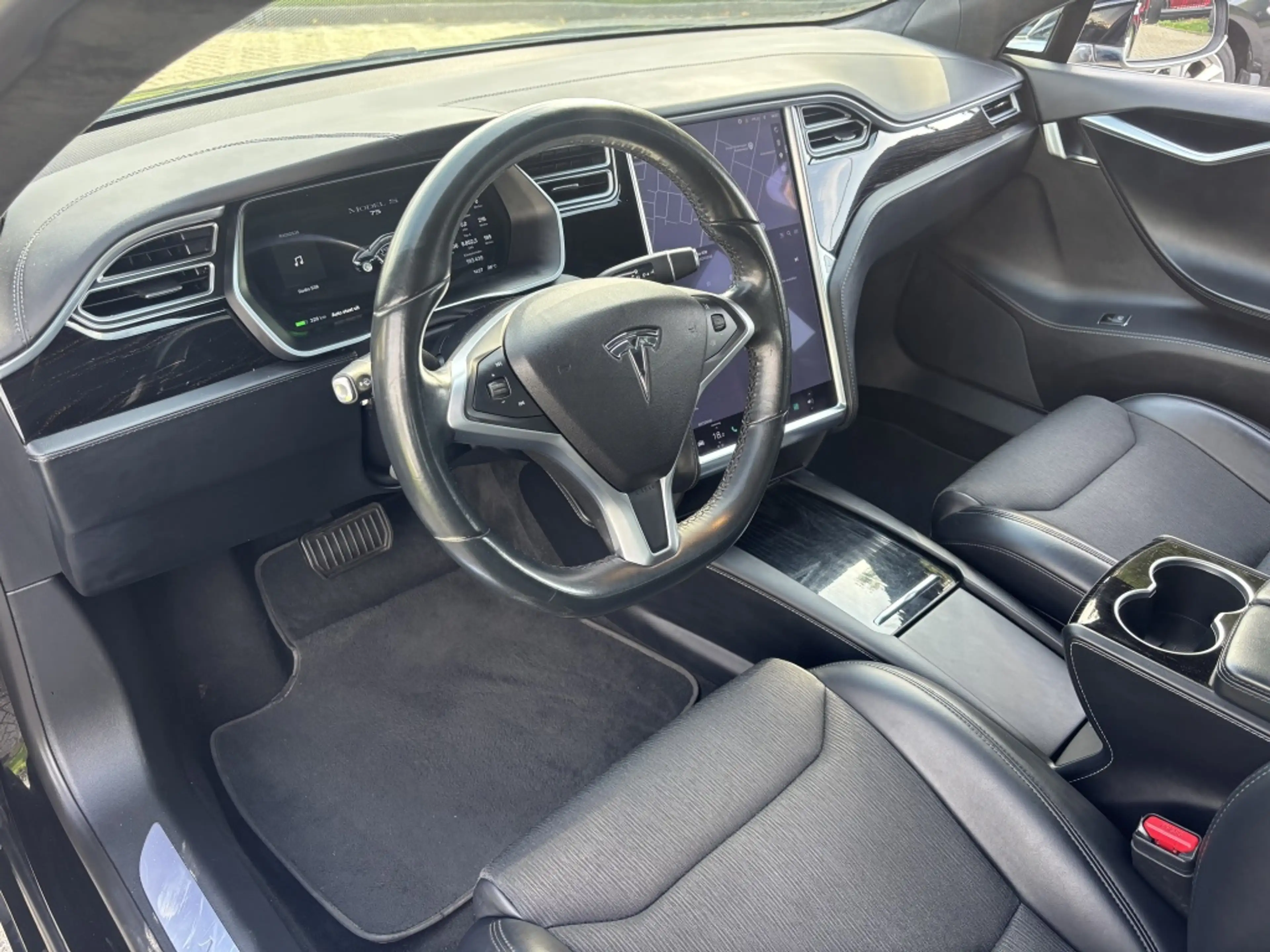 Tesla Model S 75 Business Economy 2017 Zwart Incl BTW Facelift — photo 16