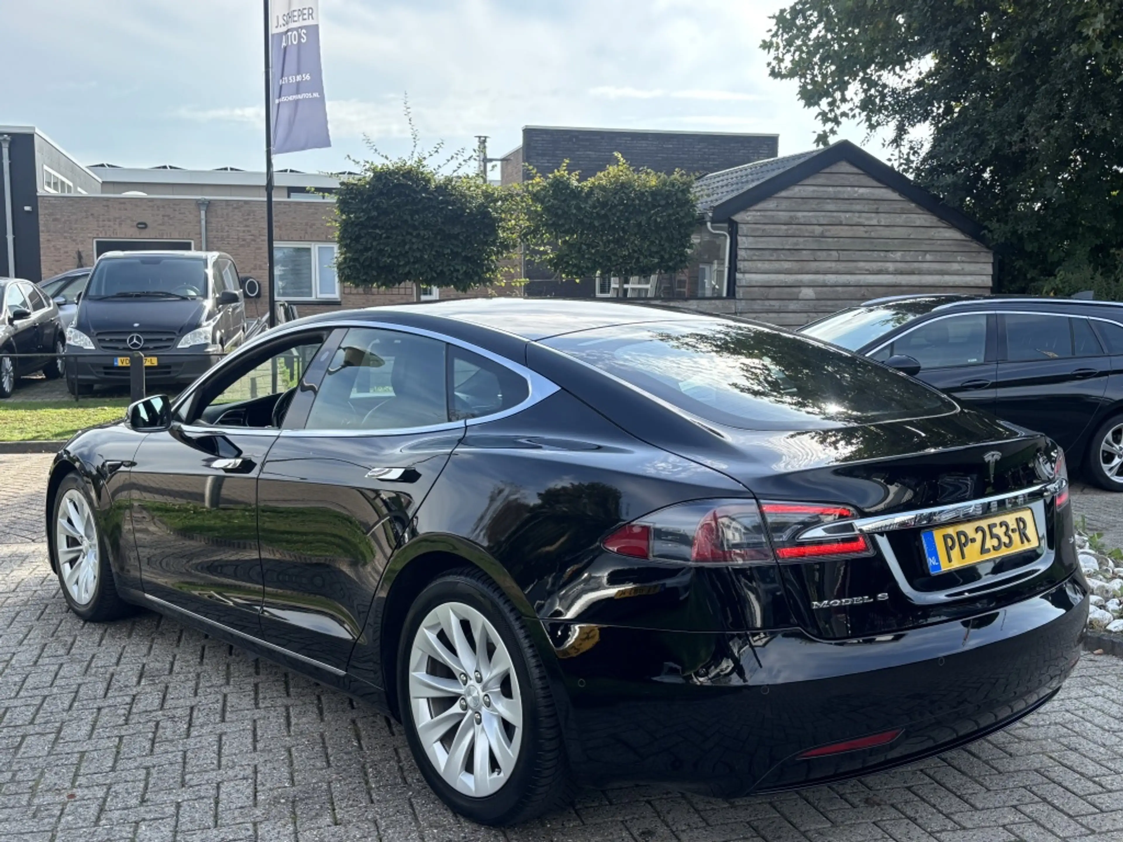 Tesla Model S 75 Business Economy 2017 Zwart Incl BTW Facelift — photo 7