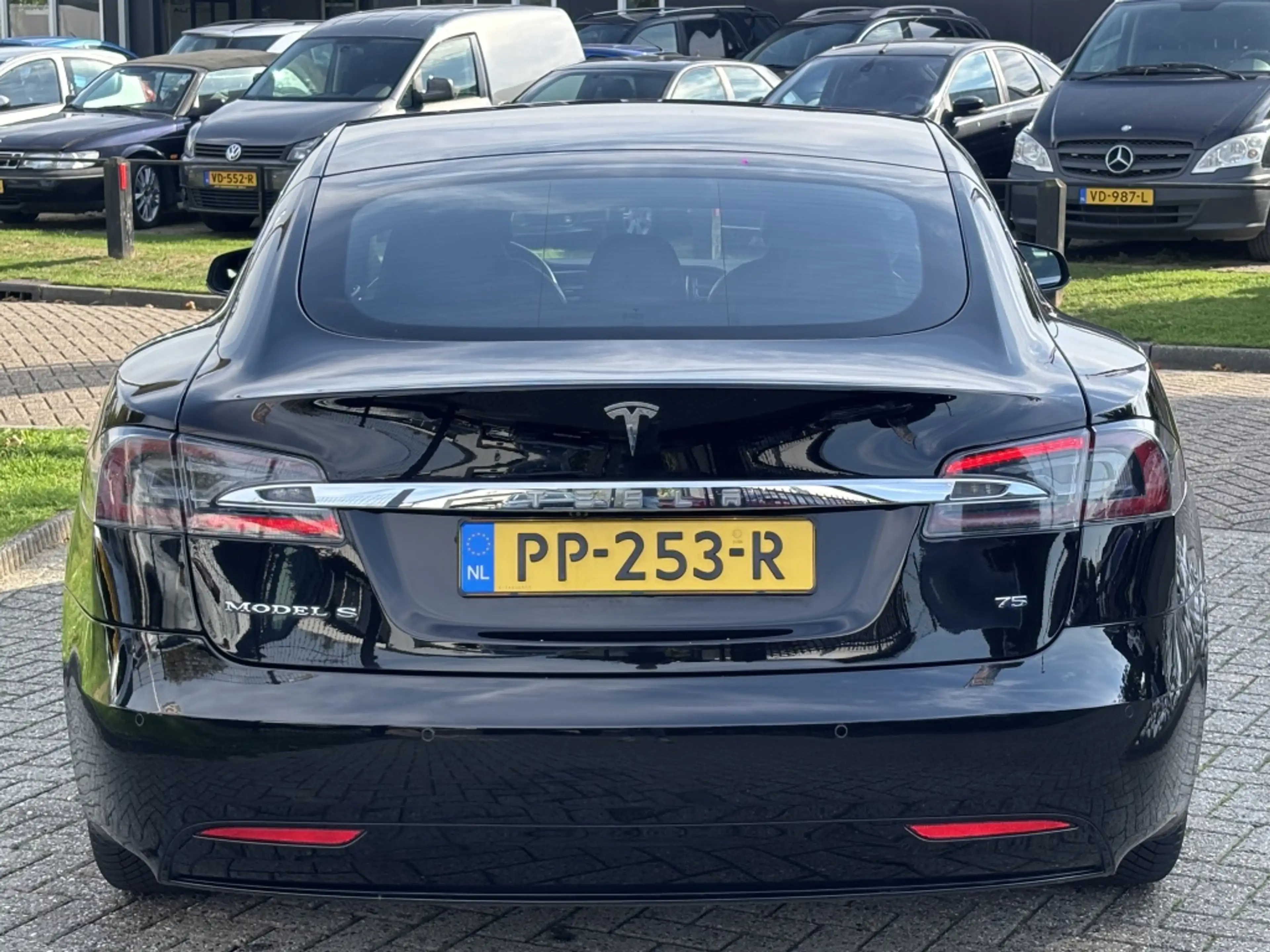 Tesla Model S 75 Business Economy 2017 Zwart Incl BTW Facelift — photo 6