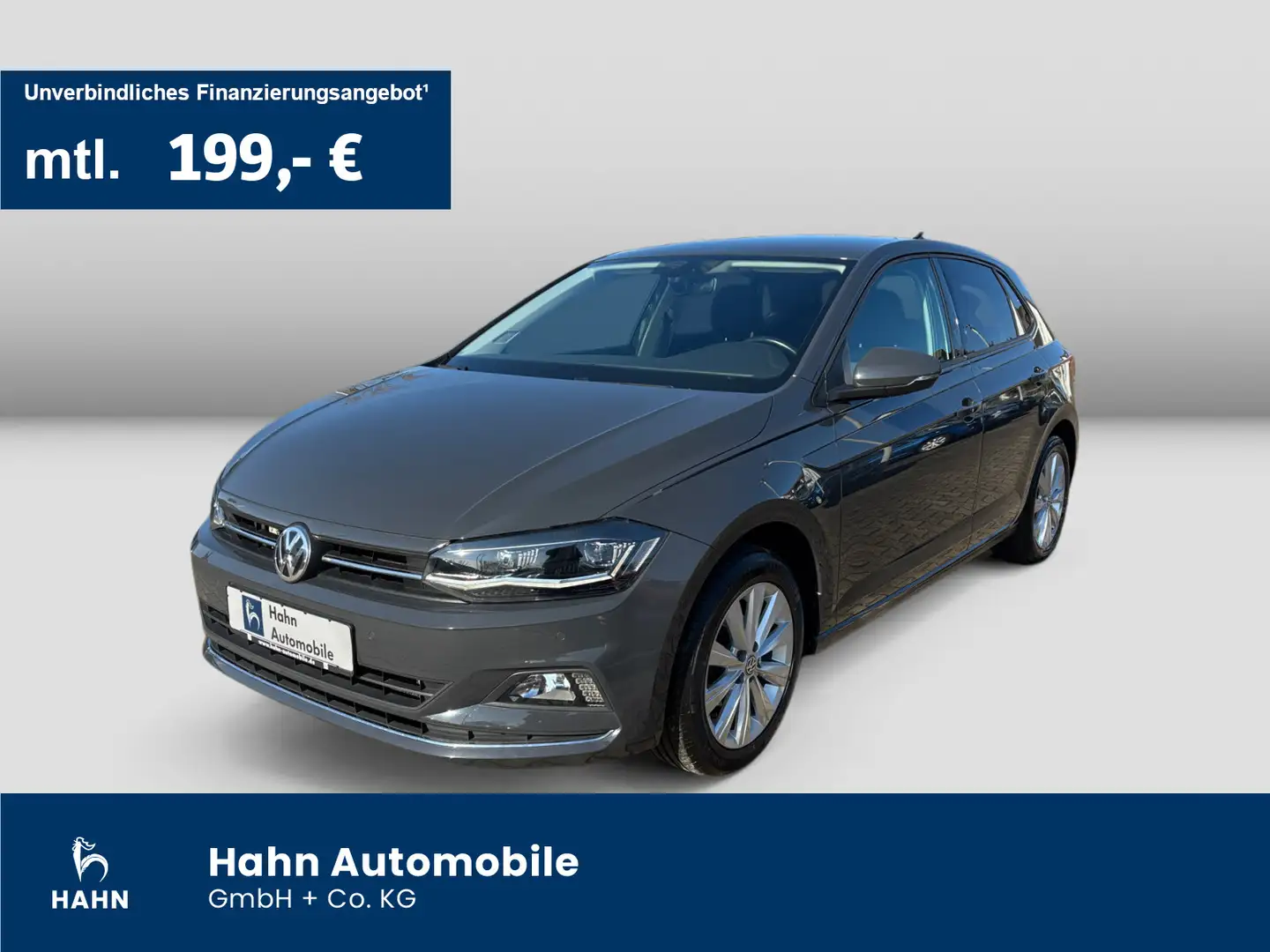Volkswagen Polo 1.0TSI DSG Highline AHK ACC Cam LED Climatr Grau - 1