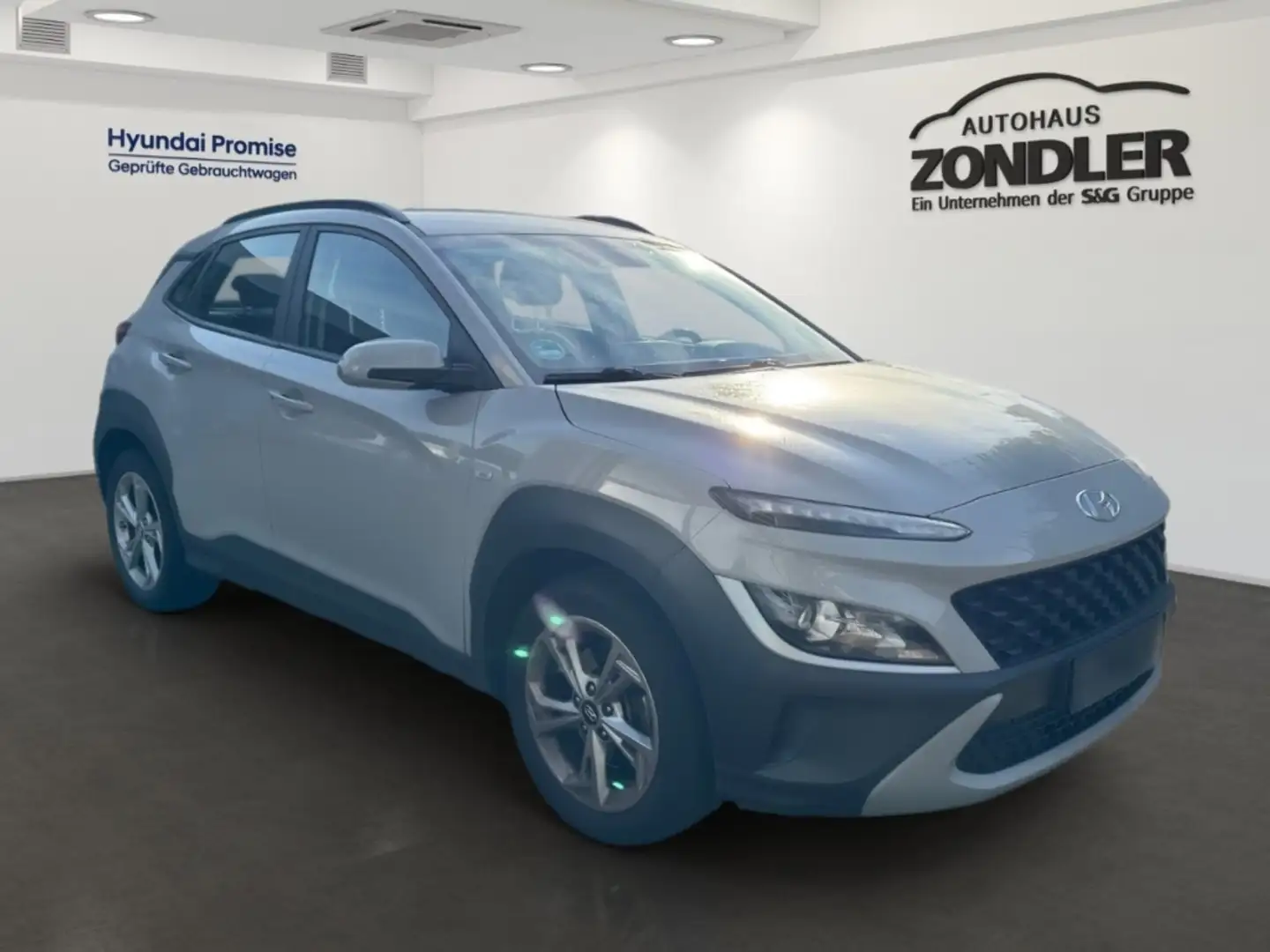 Hyundai KONA 1.0 Turbo Trend Mild-Hybrid 2WD Apple CarPlay Andr Gris - 2