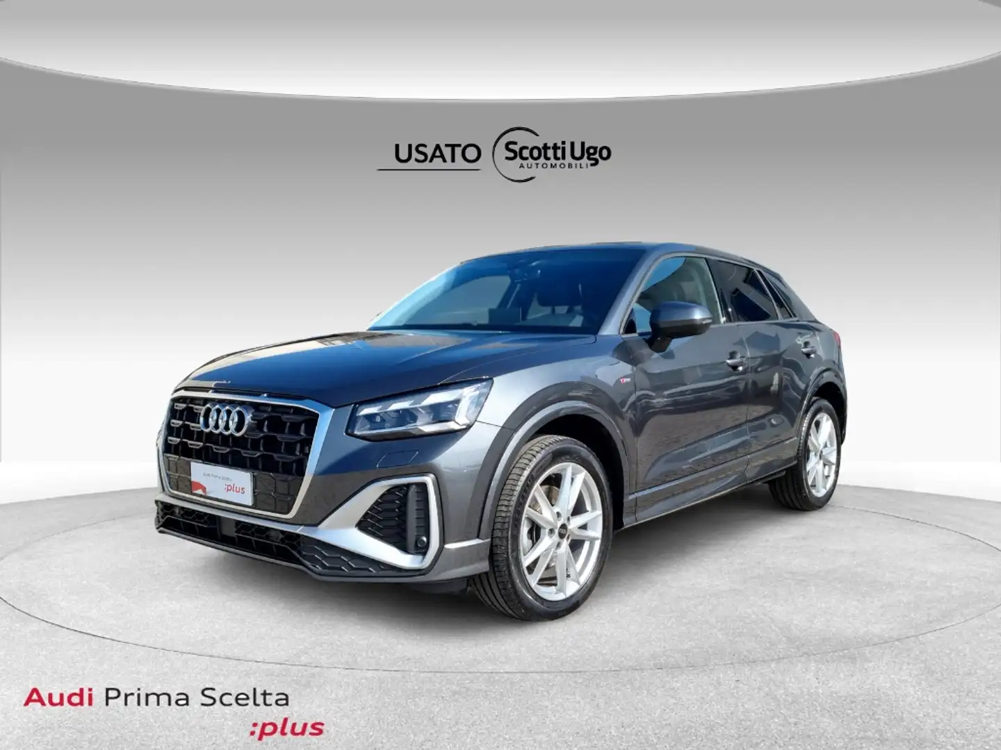 Audi Q2 35 2.0 tdi S line edition s-tronic Grigio - 1
