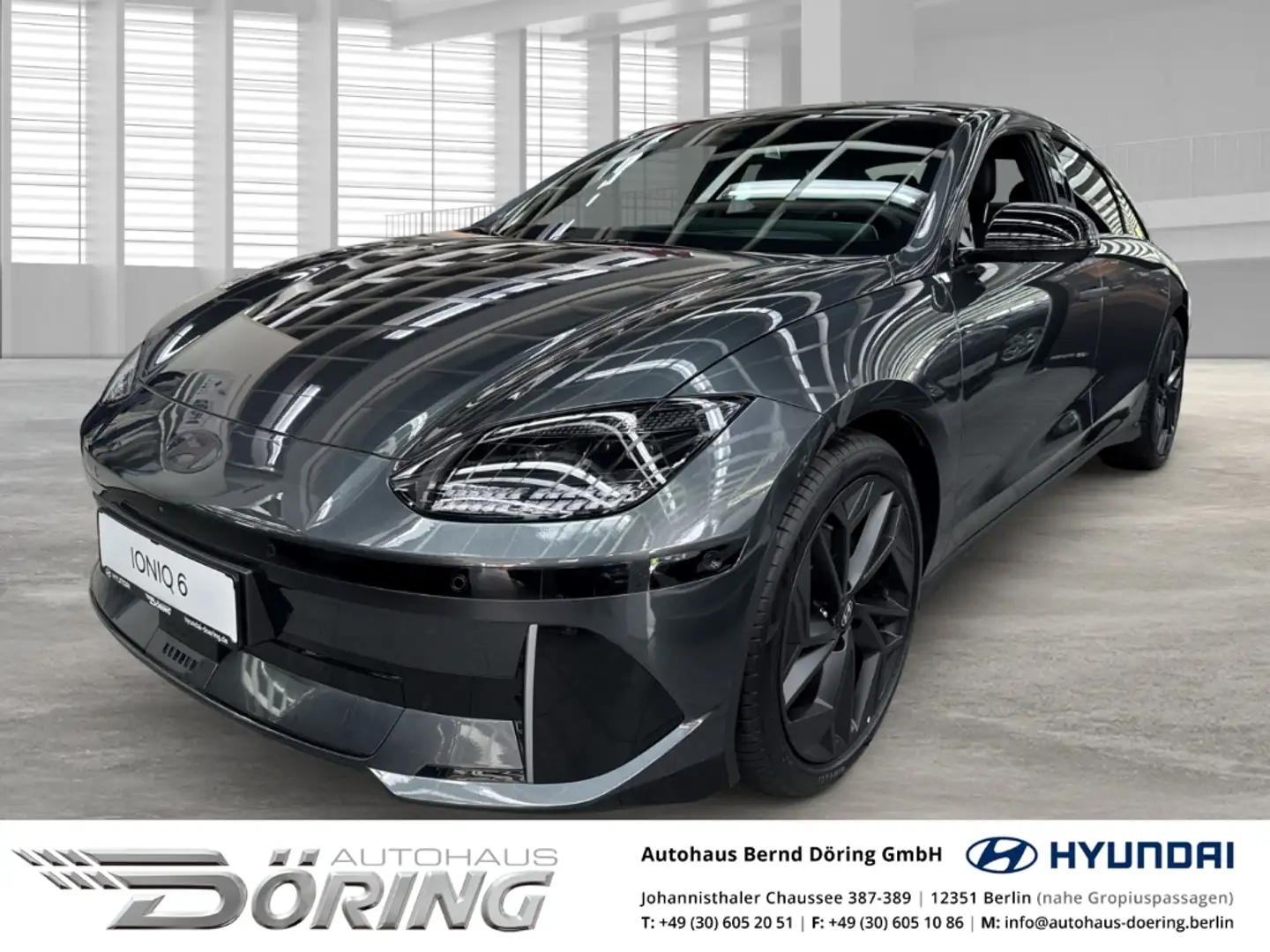 Hyundai IONIQ 6 First Edition 4WD EV 77,4kWh 325PS 1st Edition Gris - 1