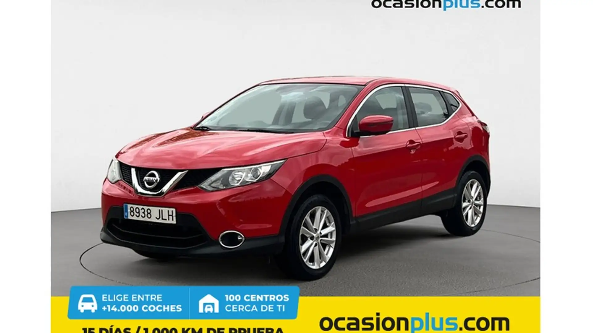 Nissan Qashqai 1.2 DIG-T Acenta 4x2 Rood - 1