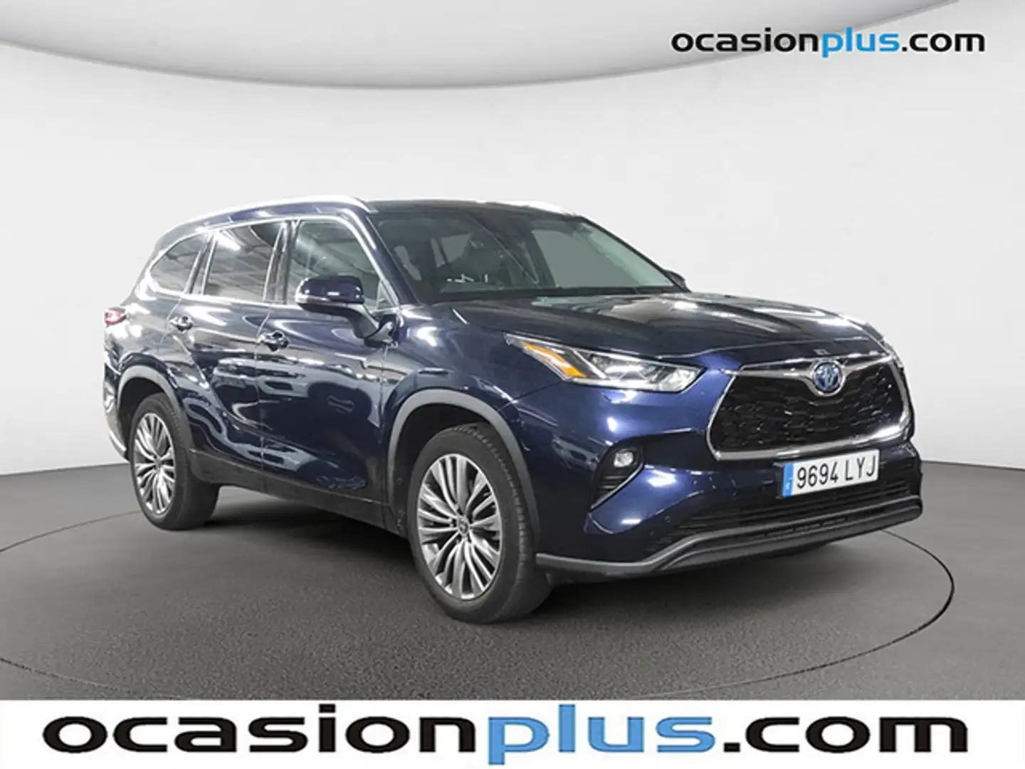 Toyota Highlander 2.5 hybrid Advance T. Panorámico Pintura metaliza Azul - 2