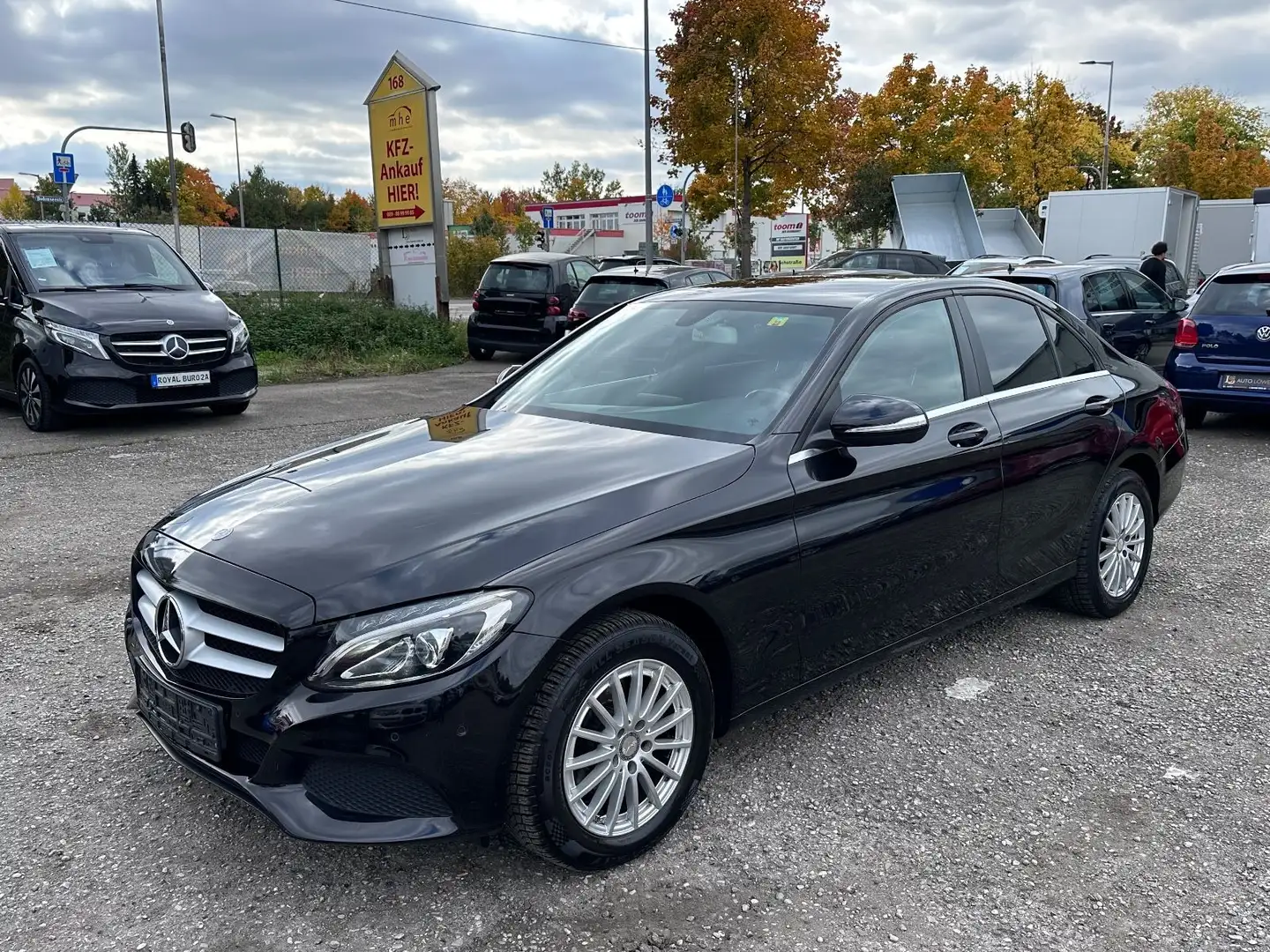 Mercedes-Benz C 200 CDI Lim. BlueTec/Navi/LED/Shz/Bluetooth Schwarz - 1