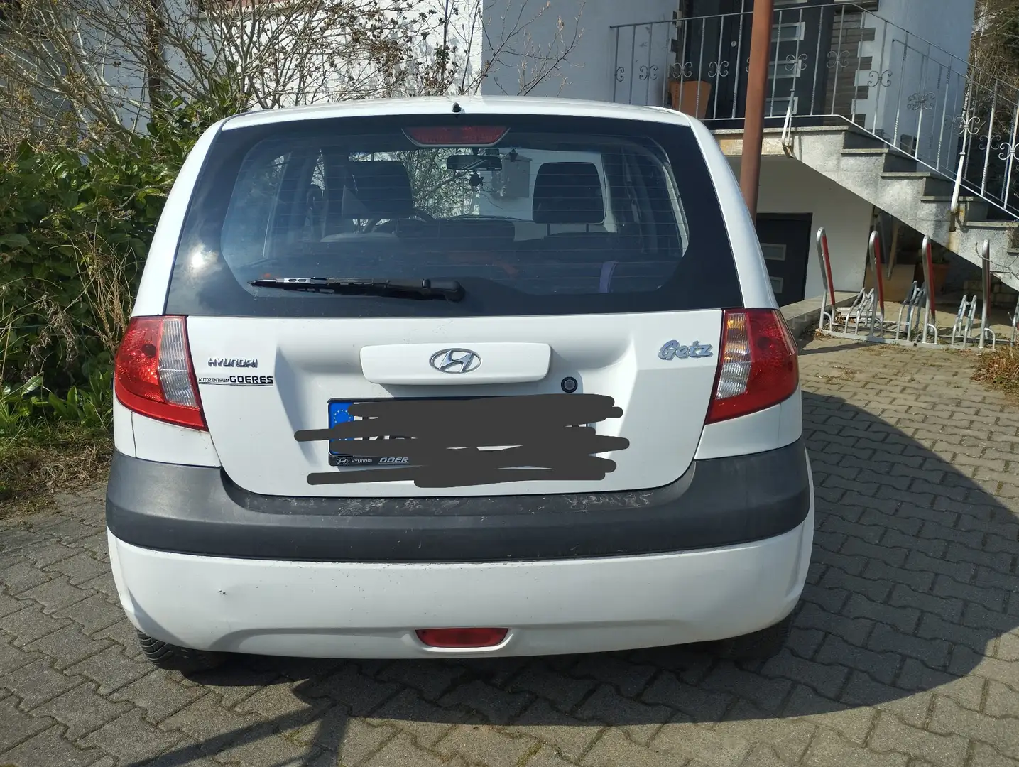 Hyundai Getz 1.1 * TÜV neu* KLIMA* ISOFIX* Bílá - 2