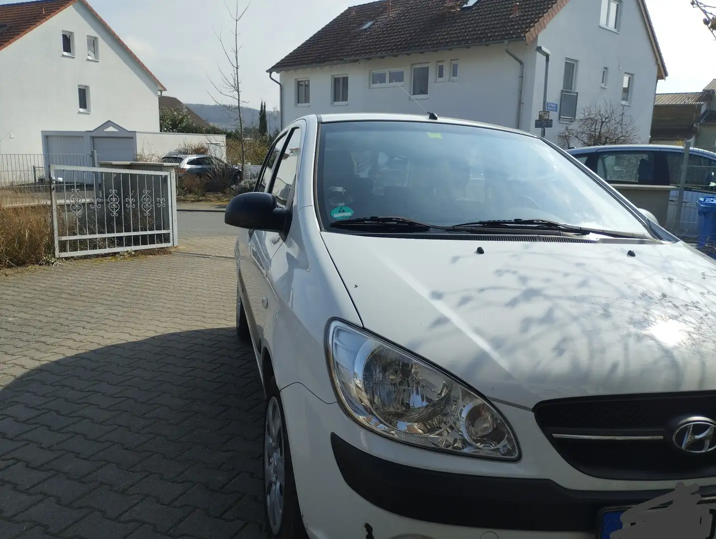 Hyundai Getz 1.1 * TÜV neu* KLIMA* ISOFIX* Bílá - 1