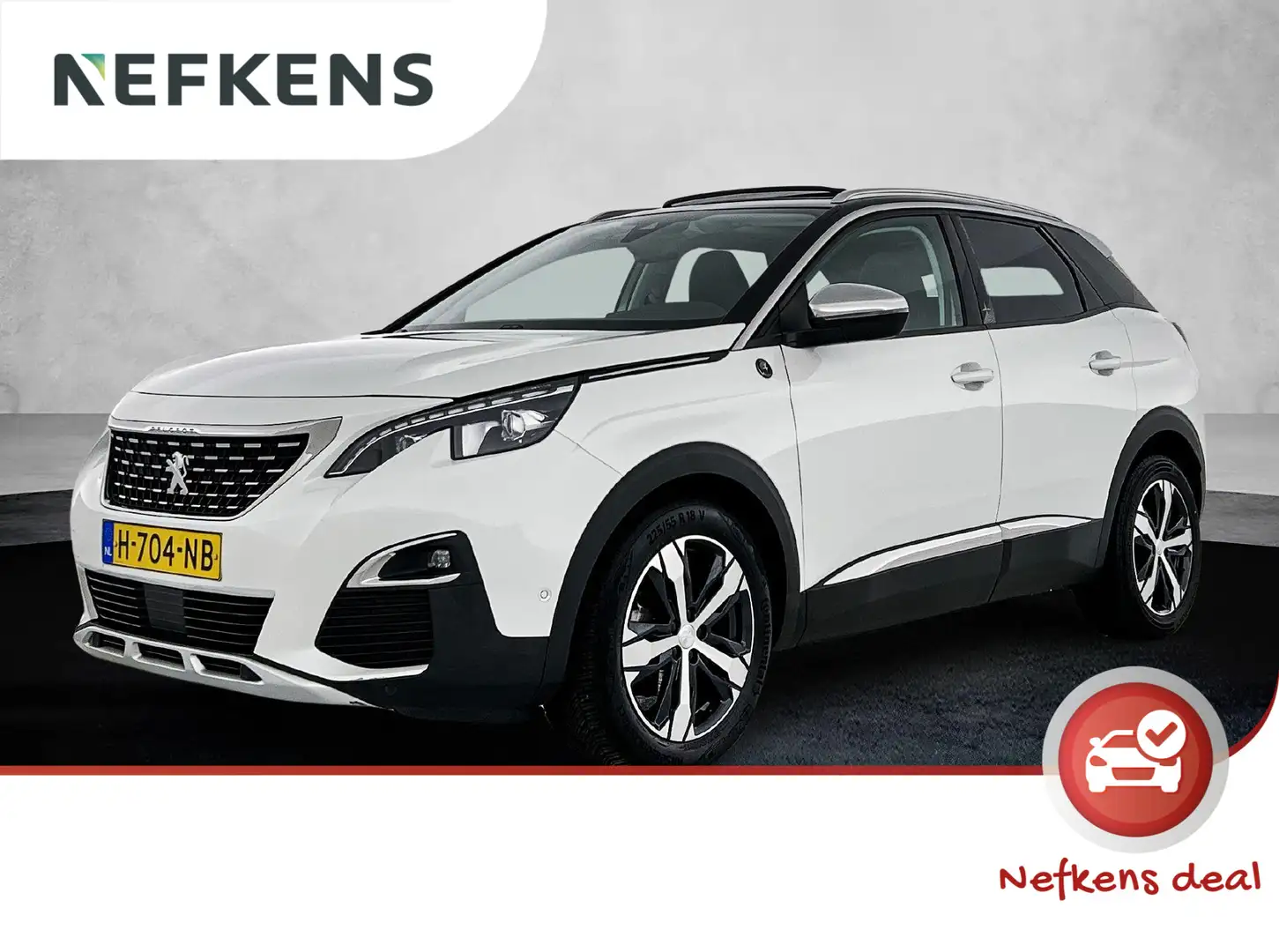 Peugeot 3008 SUV Crossway 130pk | Navigatie | Schuif-/Kanteldak Wit - 1