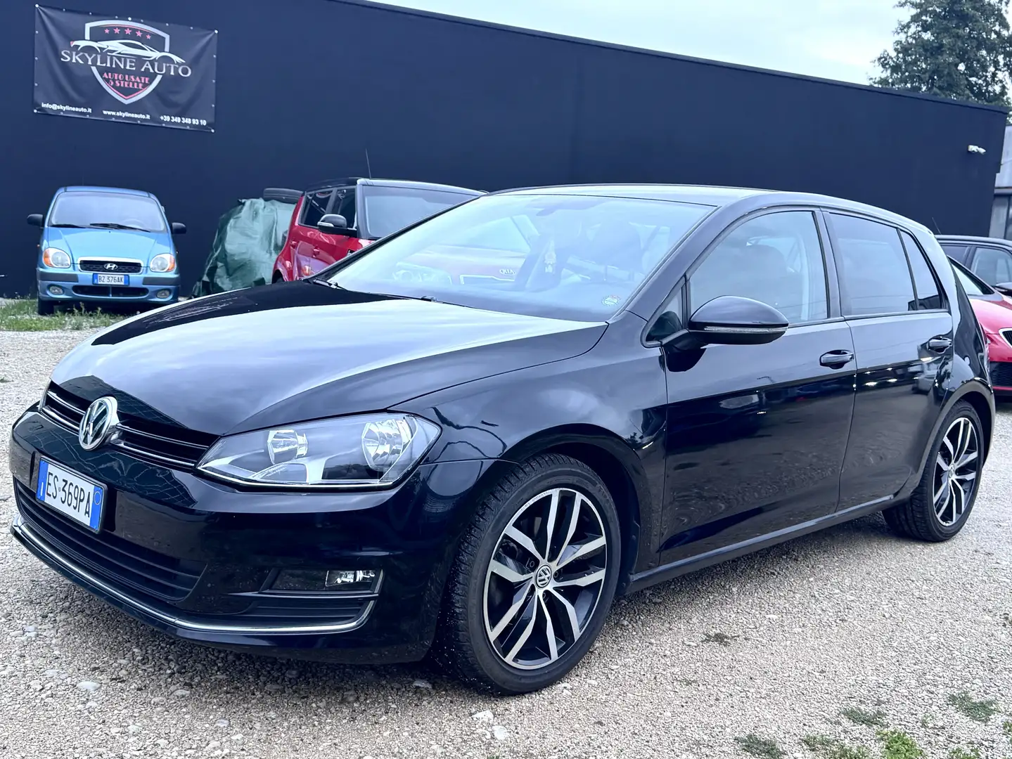 Volkswagen Golf 7 5p 1.4 TSI 122cv Benzina - 2013 Noir - 1
