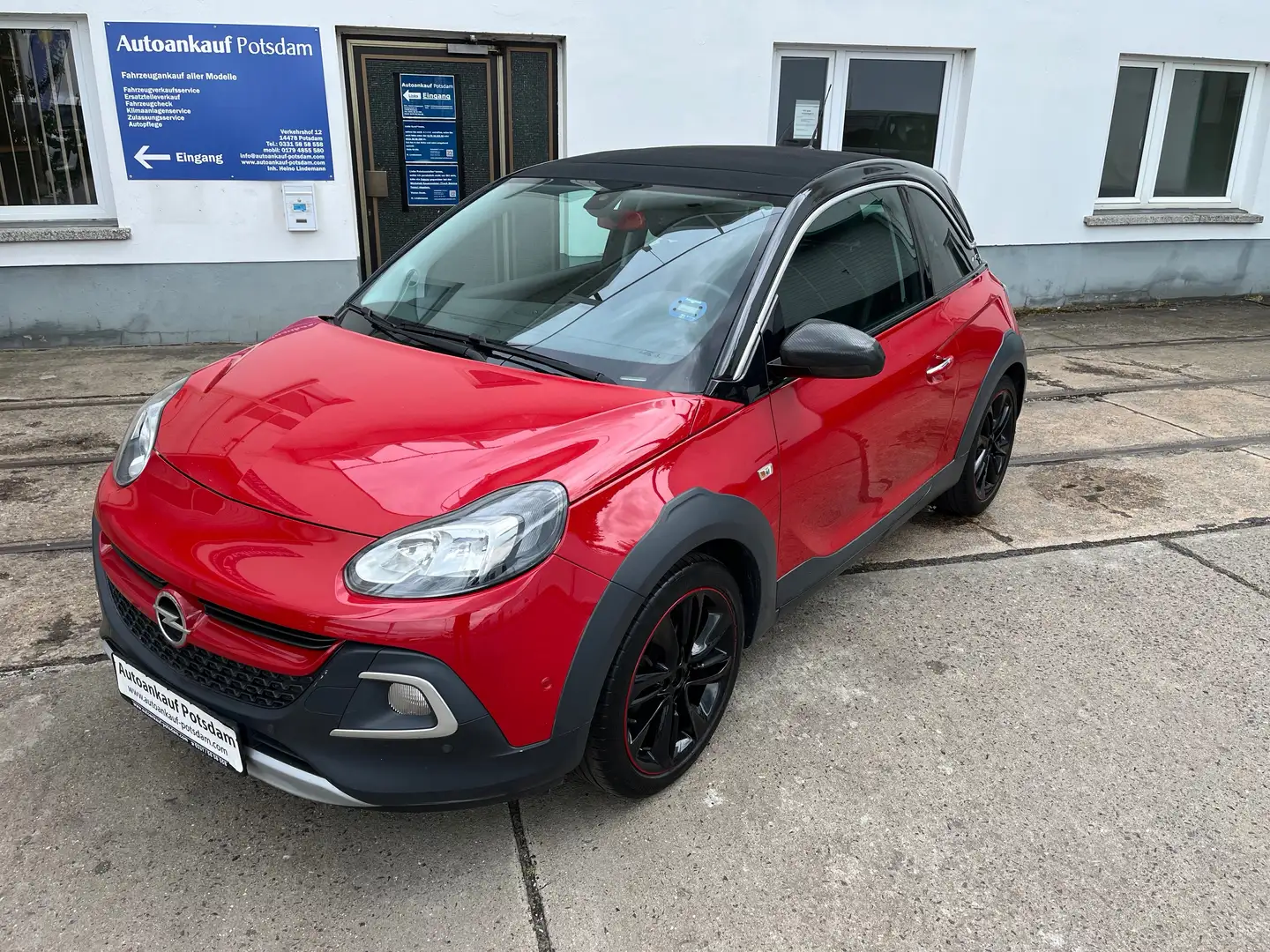 Opel Adam Rocks ecoFlex, 1.Hand, Klima, Sitzh., PDC,Alus Rouge - 2