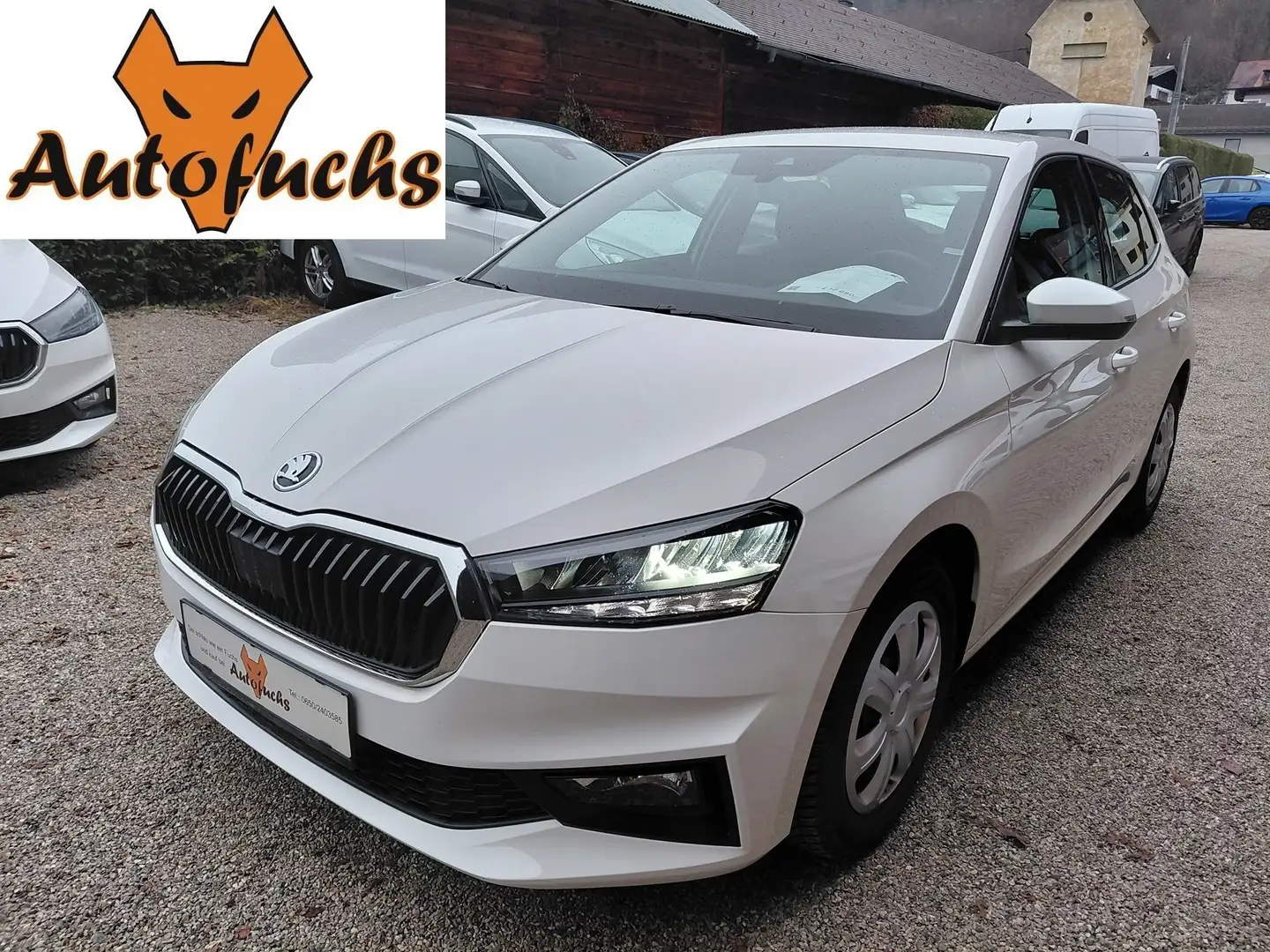 Skoda Fabia IV NEUES MODEL 1,0 Ambition * LED, PDC, Spurh.,* Blanc - 1
