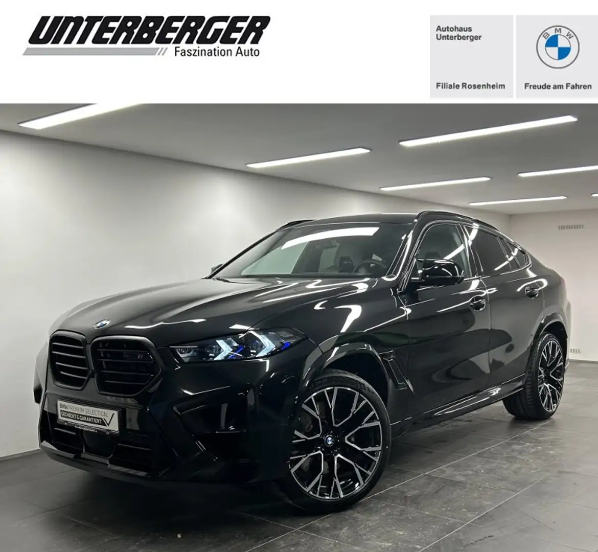 BMW X6 M Competition PAP HK HiFi DAB SOFT CLOSE crna - 1