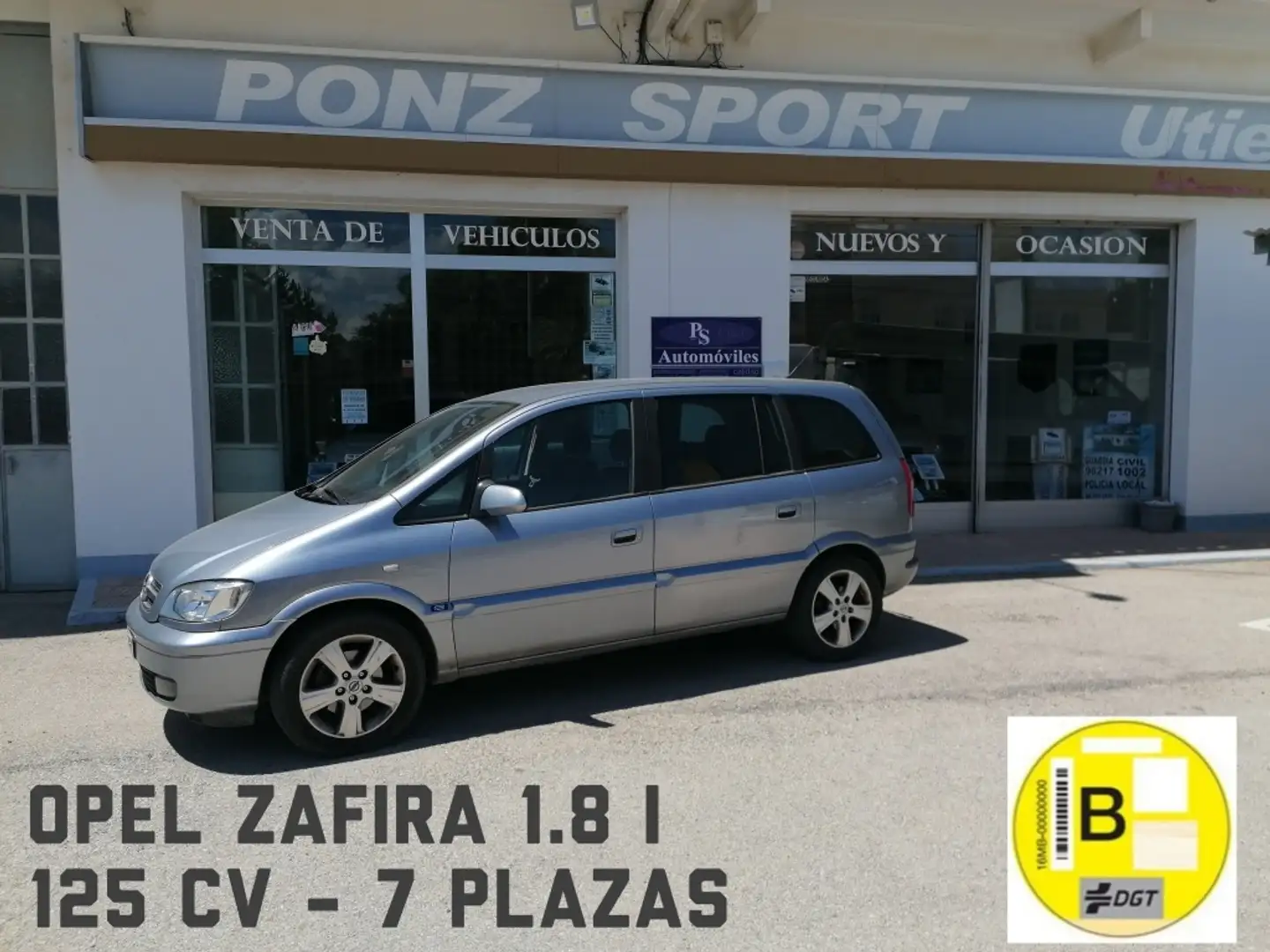 Opel Zafira 1.8 16v Edición Especial Burdeos - 1