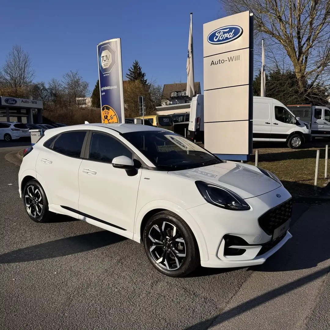 Ford Puma PUMA *ST-LINE X* *IPS*NAVI*LED*AUTOMATIK Blanc - 1
