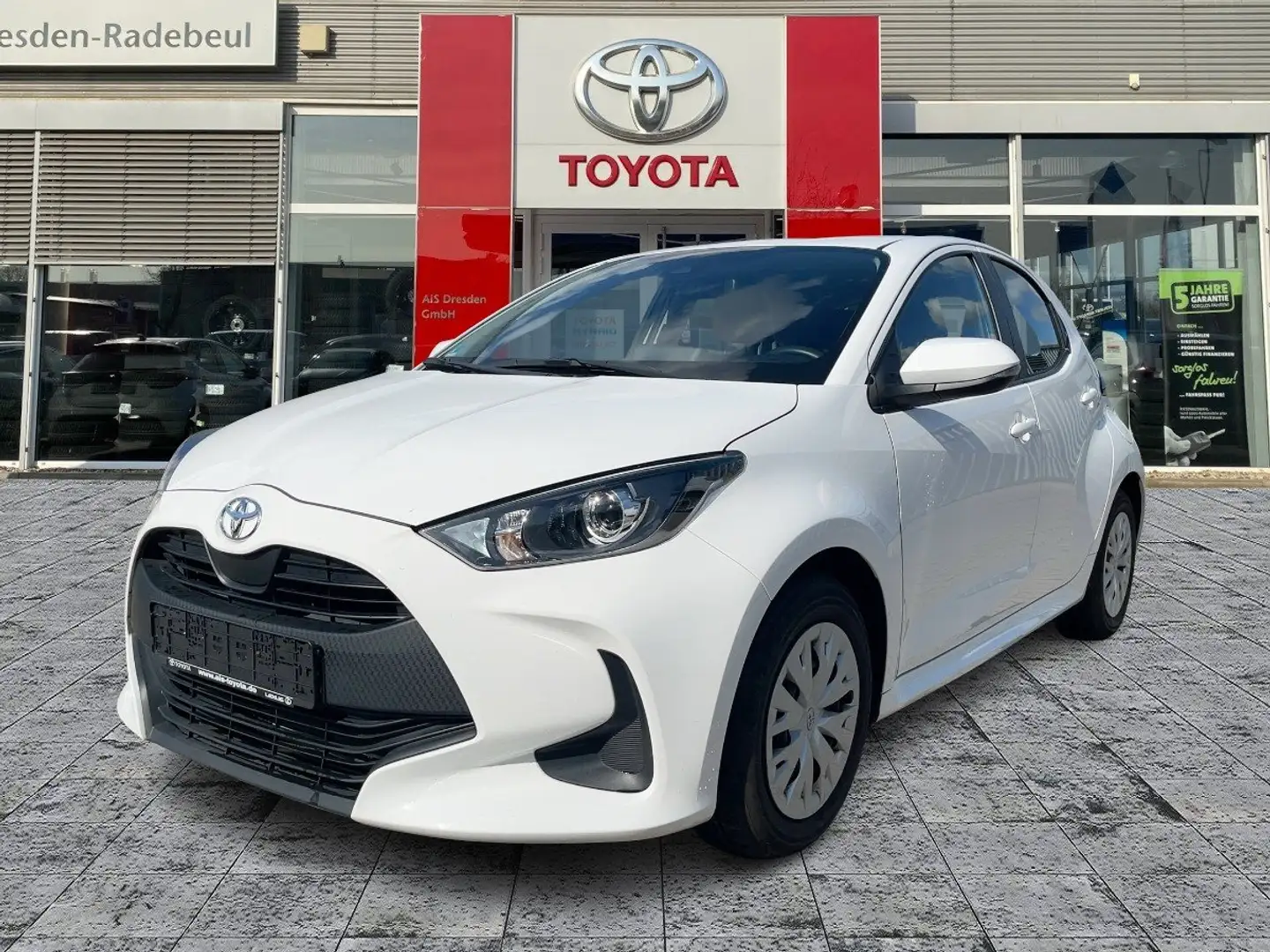 Toyota Yaris 1.0 Comfort ACC*KAM*DAB*Klima Weiß - 1