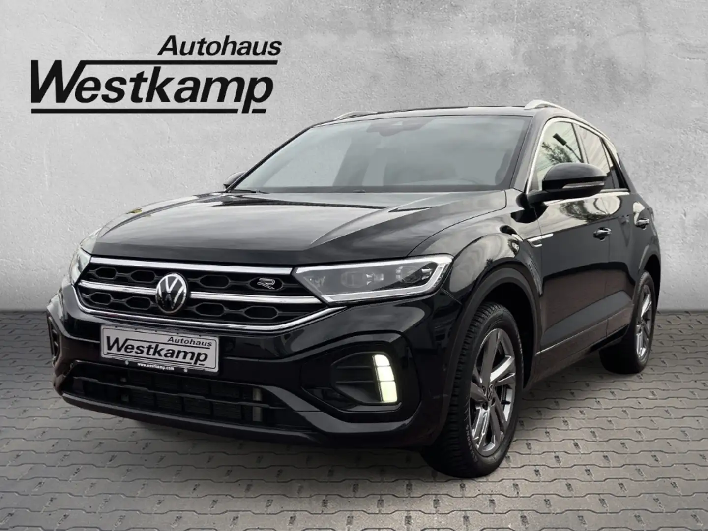 Volkswagen T-Roc R-Line 1.5 TSI DSG Ganzj.Reifen Panodach Negro - 1