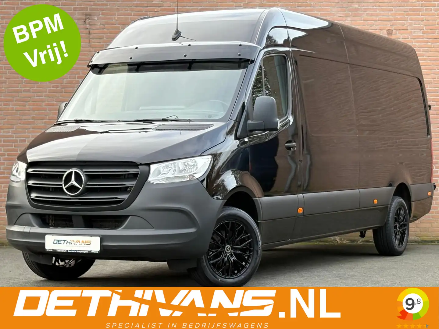 Mercedes-Benz Sprinter 317CDI 170PK L3H2 9G-Tronic / M-Bux / Carplay / Eu Noir - 1