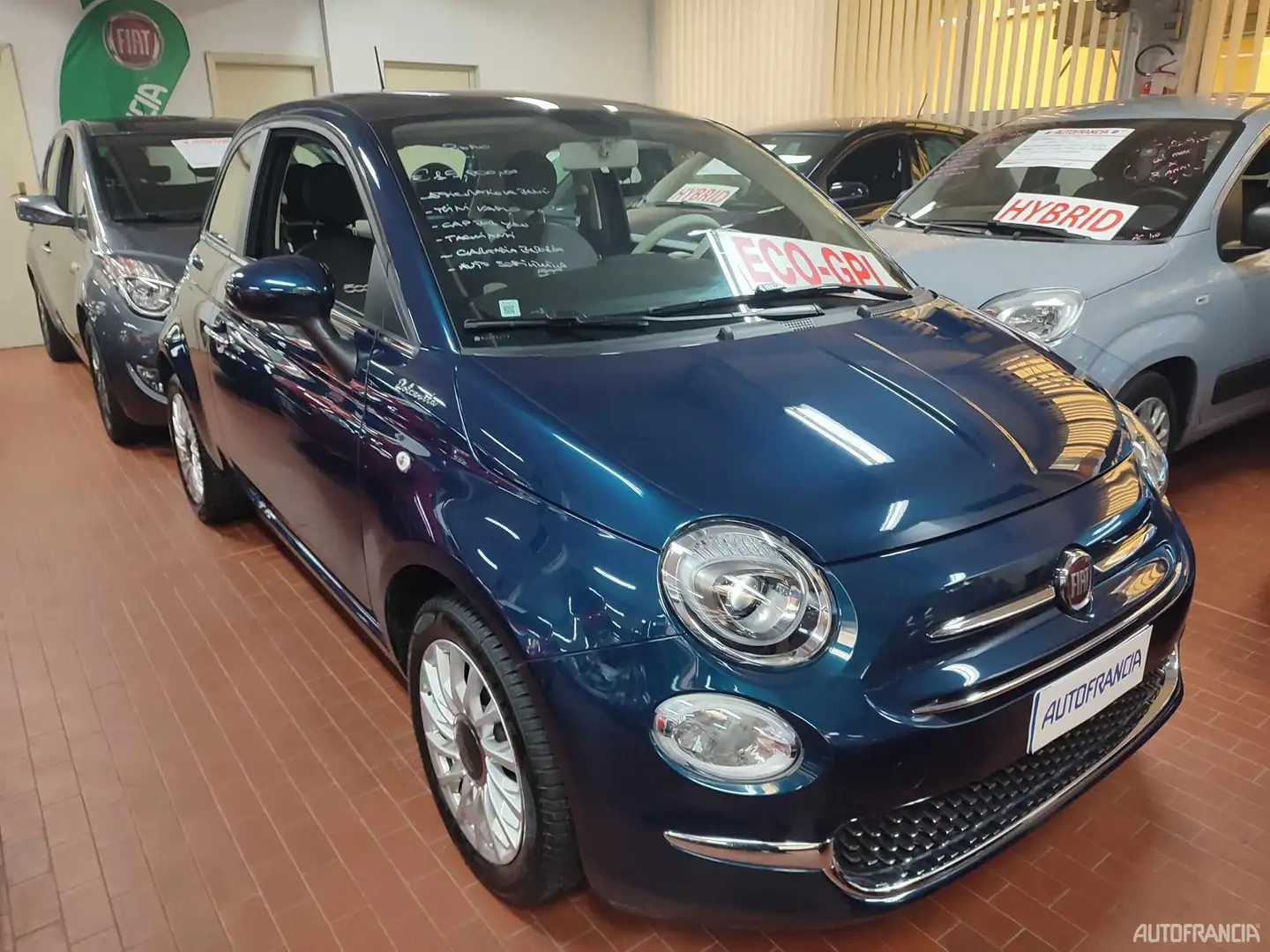 Fiat 500 1.2 69CV EASYPOWER (GPL) DOLCEVITA Blu/Azzurro - 2