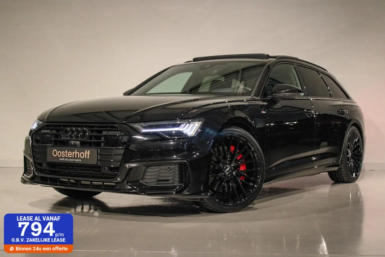 Audi A6 Avant 55 TFSI e quattro S Competition PANO | UNIEK Zwart - 1