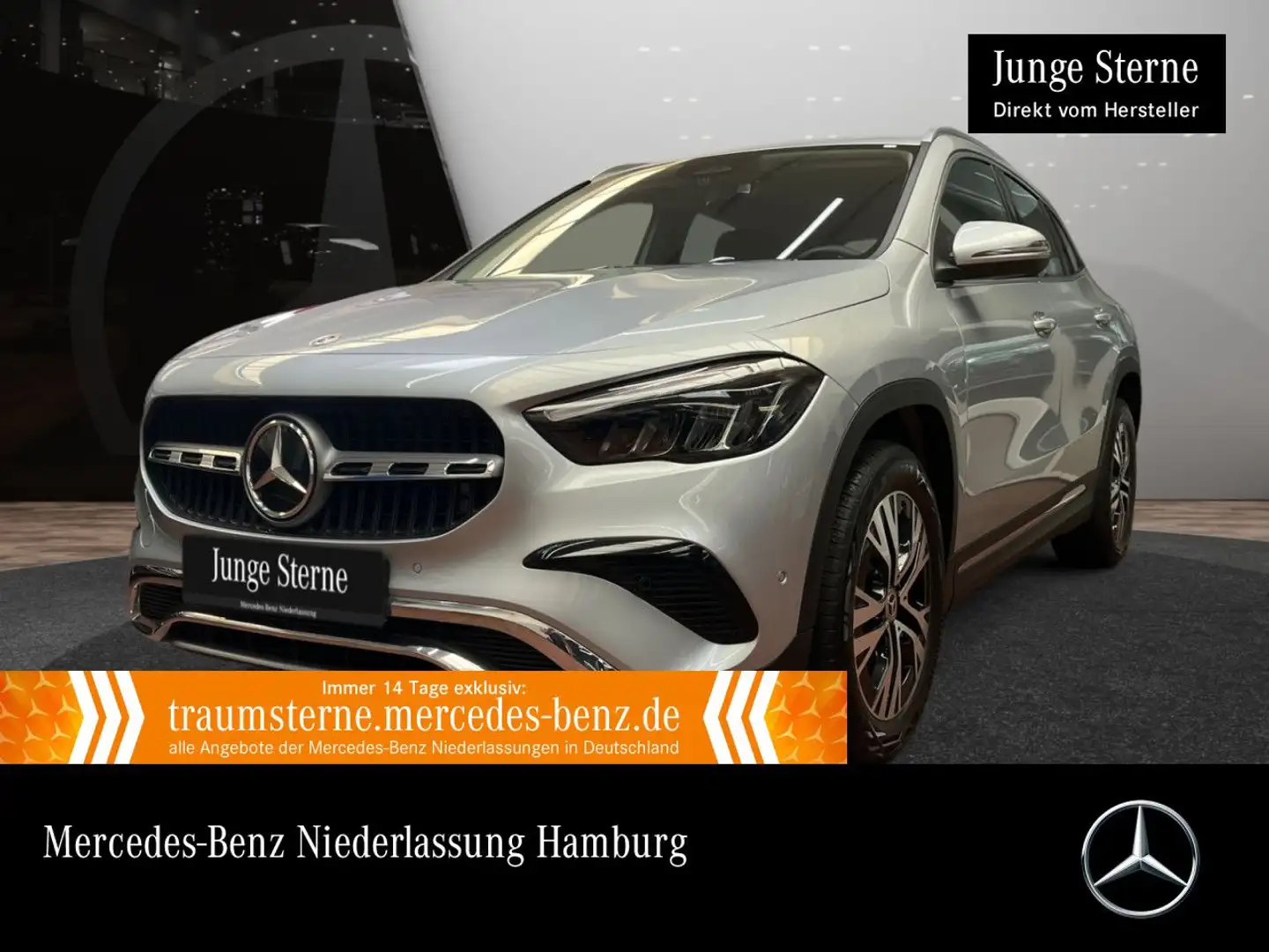Mercedes-Benz GLA 180 PROGRESSIVE+LED+KAMERA+TOTW+7G Silber - 1