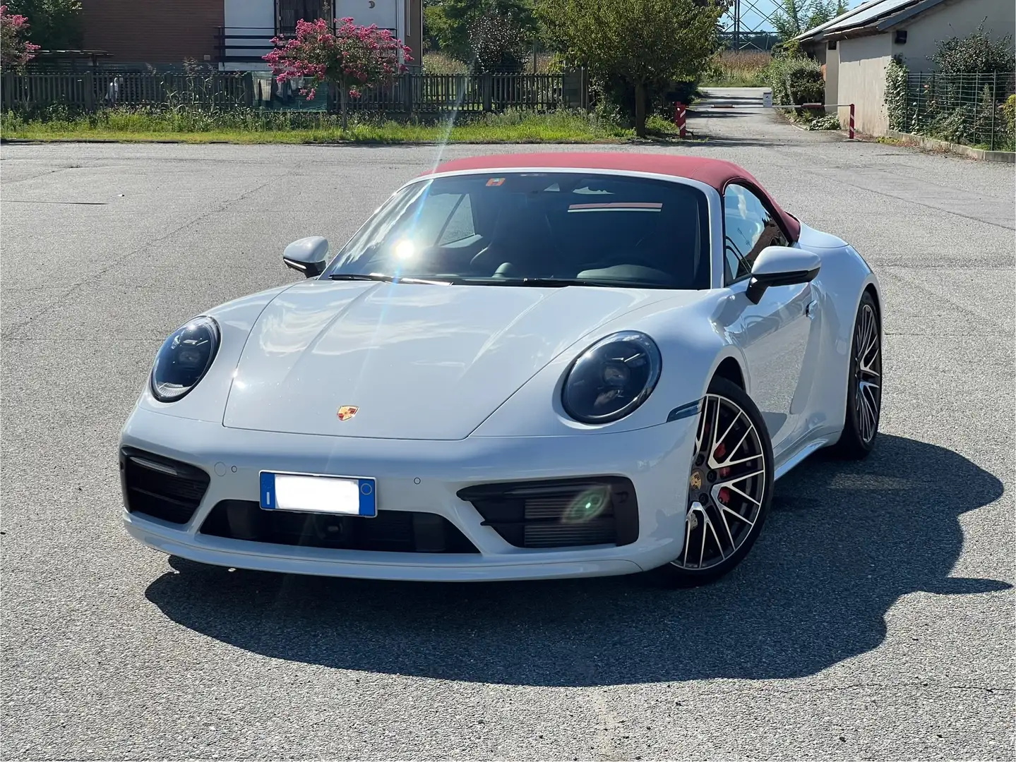 Porsche 911 PRONTA CONSEGNA 992 Cabrio 3.0 Carrera  4S auto Weiß - 1