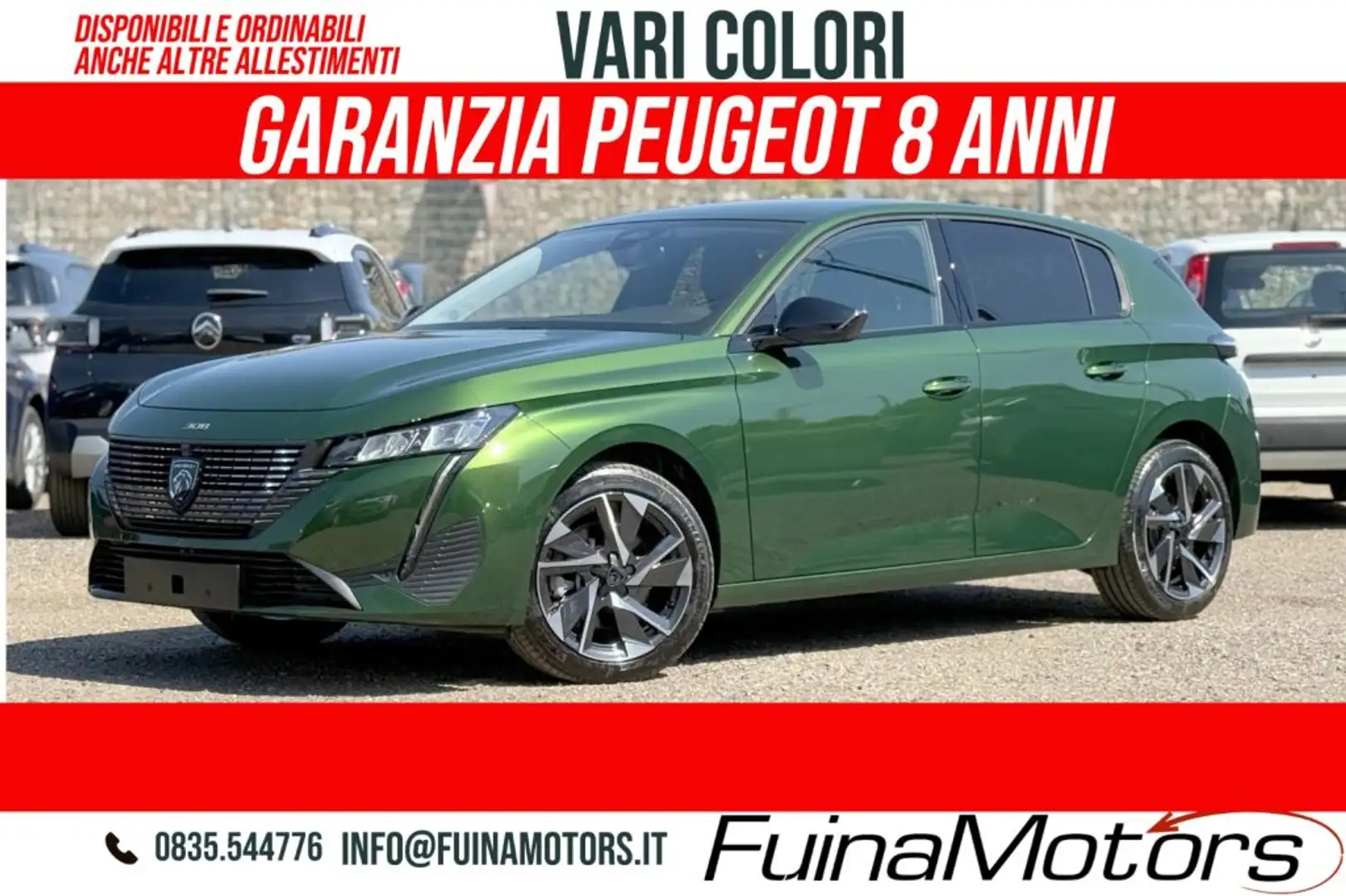 Peugeot 308 BlueHDi 130 S&S EAT8 Allure NUOVO Blu/Azzurro - 1