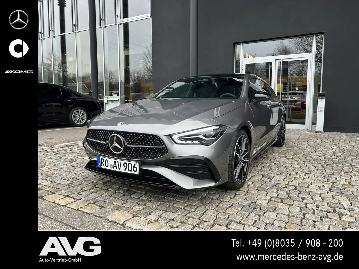 Mercedes-Benz CLA 200 CLA 200 SB AMG Special Edition Pano AHK Night Navi Grau - 1