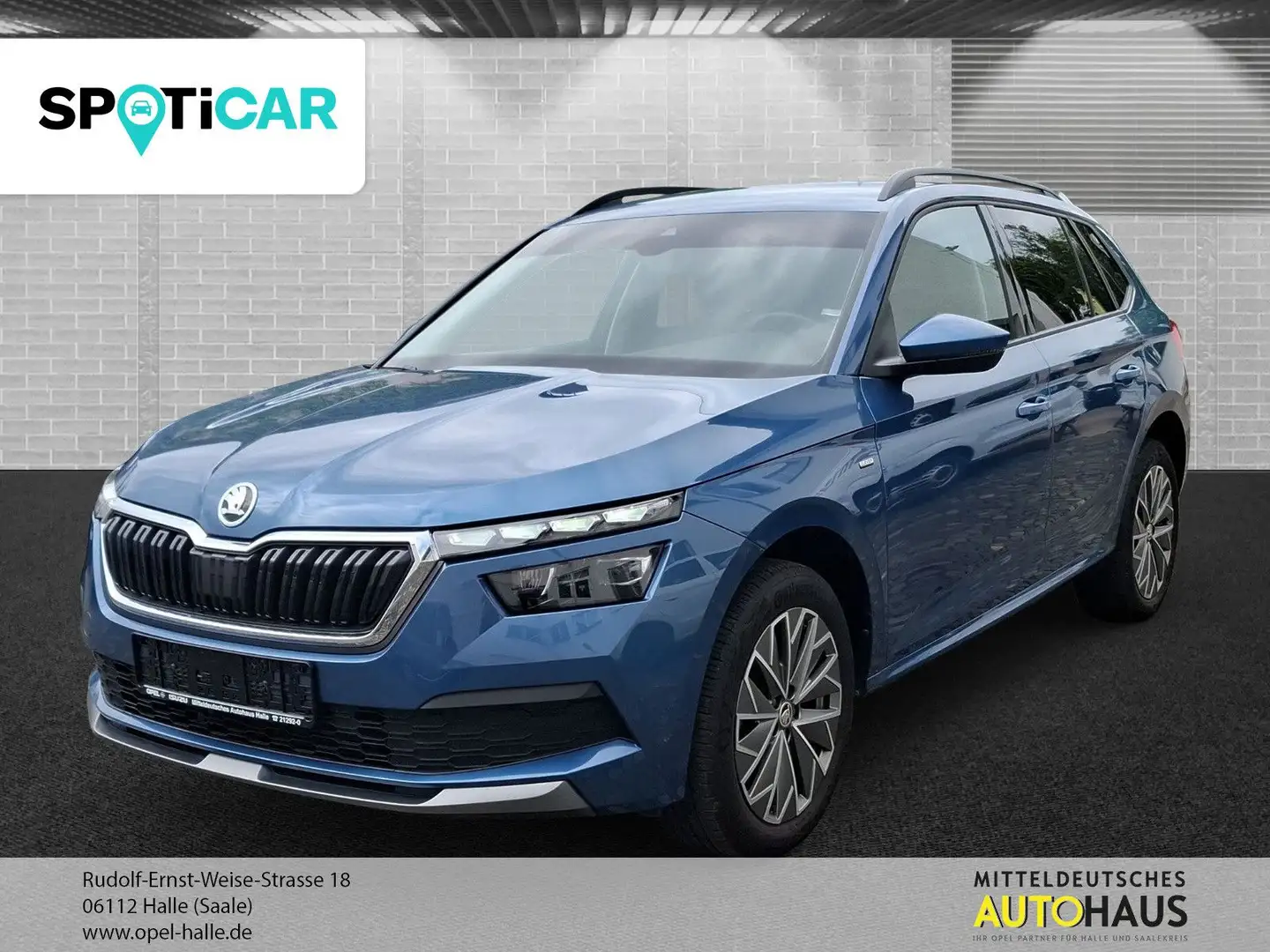 Skoda Kamiq Clever 8-fach LM Felgen el.Heckkl.LEDMatri Blau - 2