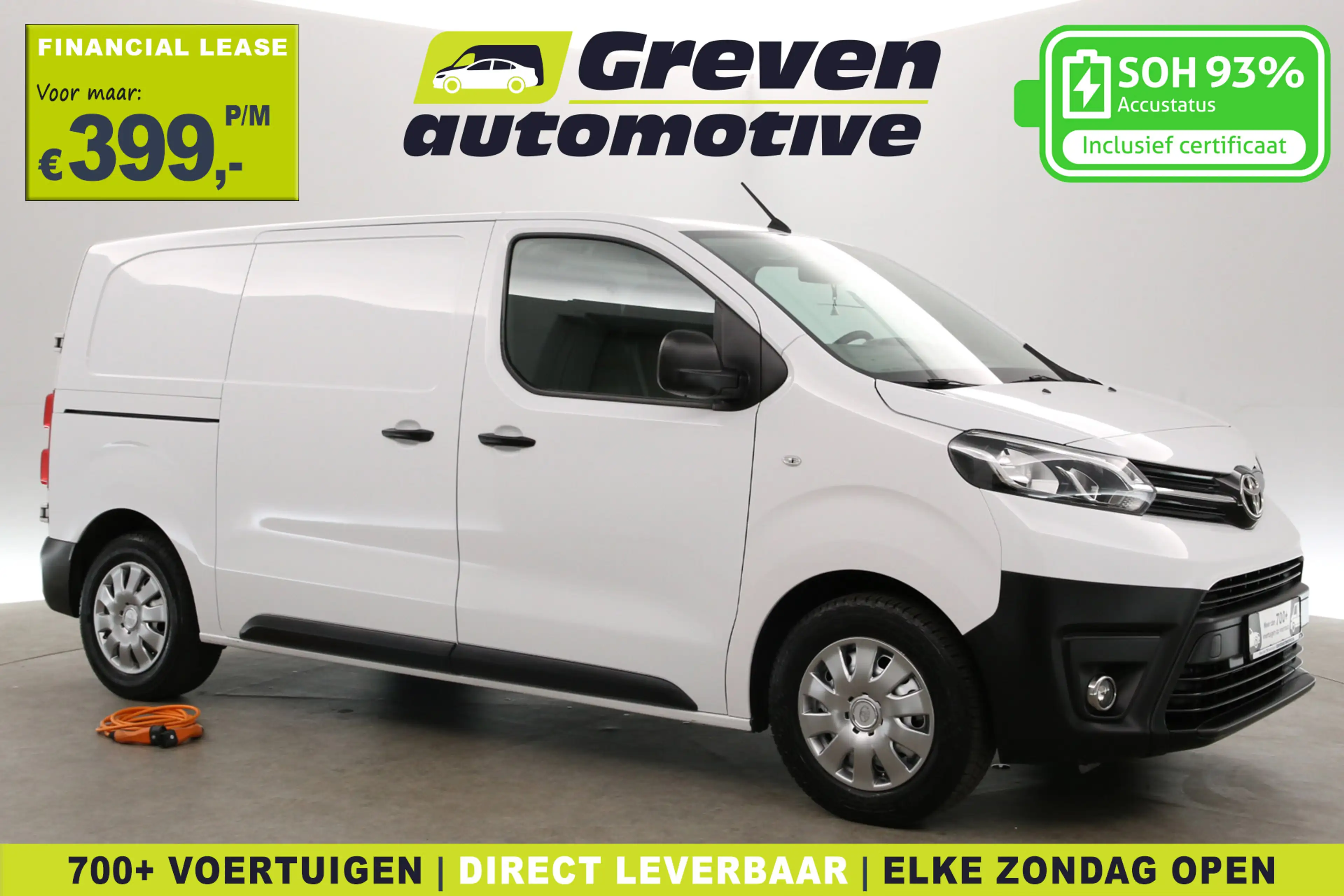Toyota Proace Elektrisch 75 kWh L2H1 | Snelladen | SOH 93% | Air