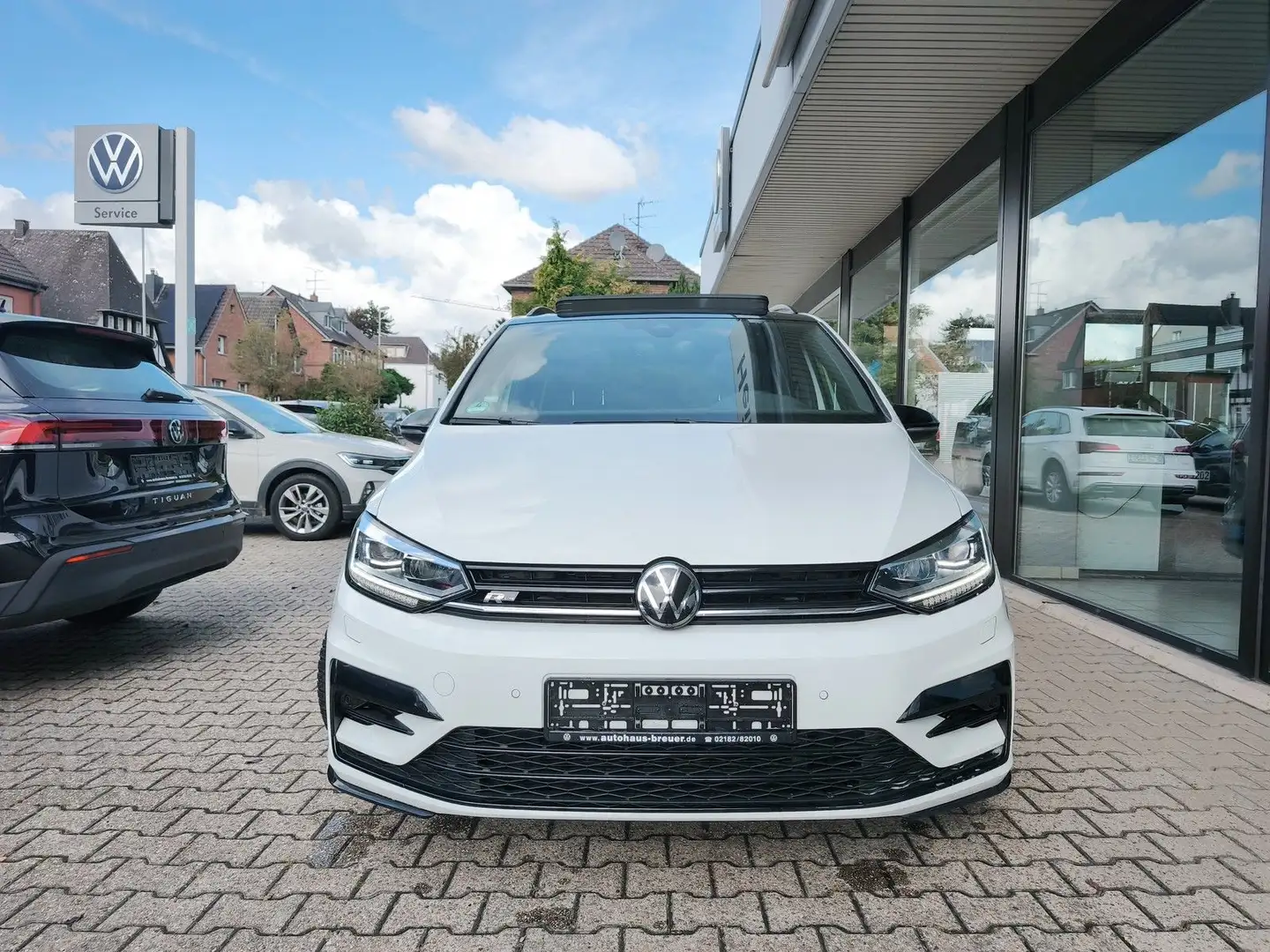 Volkswagen Touran Highline PANO,Kessy,R-Line Black,7-Sitze Blanc - 2