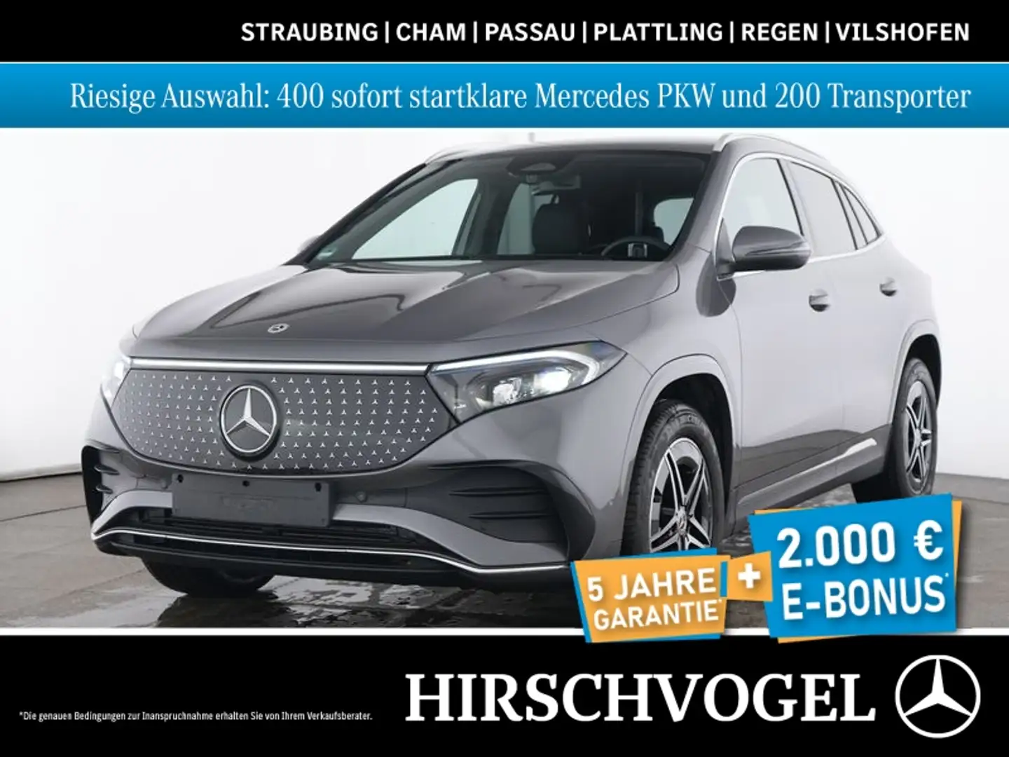 Mercedes-Benz EQA 250 AMG-Line+AHK+MBUX+Navi-Prem.+LED+Kam+PDC Grau - 1