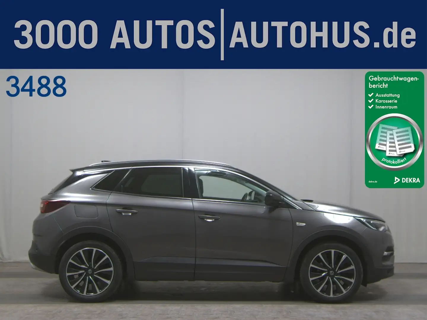 Opel Grandland 1.5 D Ultimate AHK Navi LED ACC 360° Grau - 1
