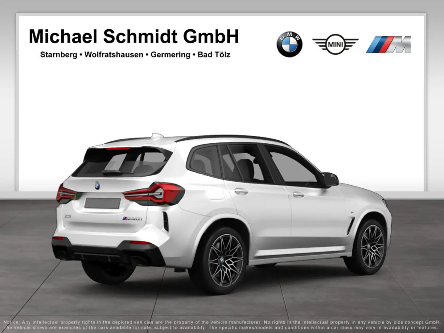 BMW X3 M 40i *H&K*Head-Up*AHK*DAB*LC-Prof:*Pano* Wit - 2