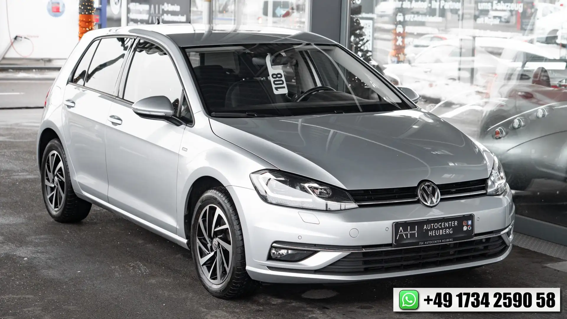 Volkswagen Golf VII 1.0 TSI JOIN *1.HAND*ACC*NAVI*STANDHZG* Plateado - 1