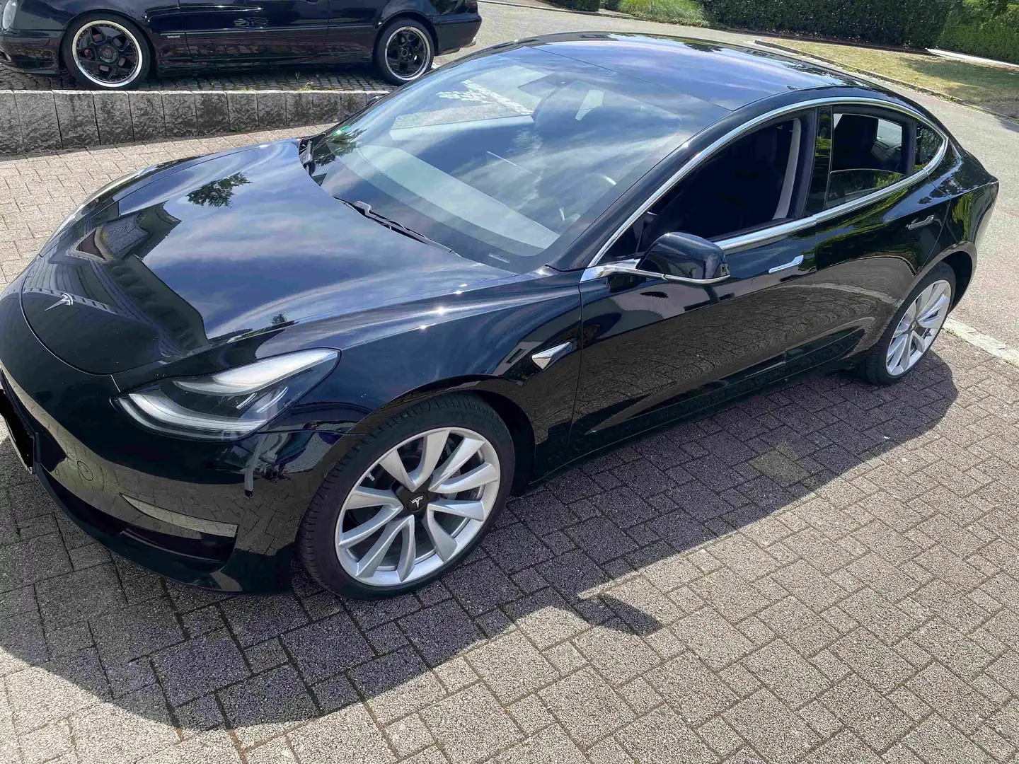 Tesla Model 3 Model 3 Langstr., Allradantrieb Dual Motor, 1.Hd. Schwarz - 1